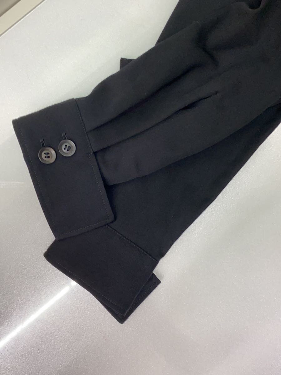 Yohji Yamamoto YOHJIYAMAMOTO+NOIR Layered Wool Gabardine Dress Shirt Dress Size US S / EU 44-46 / 1 - 4 Thumbnail
