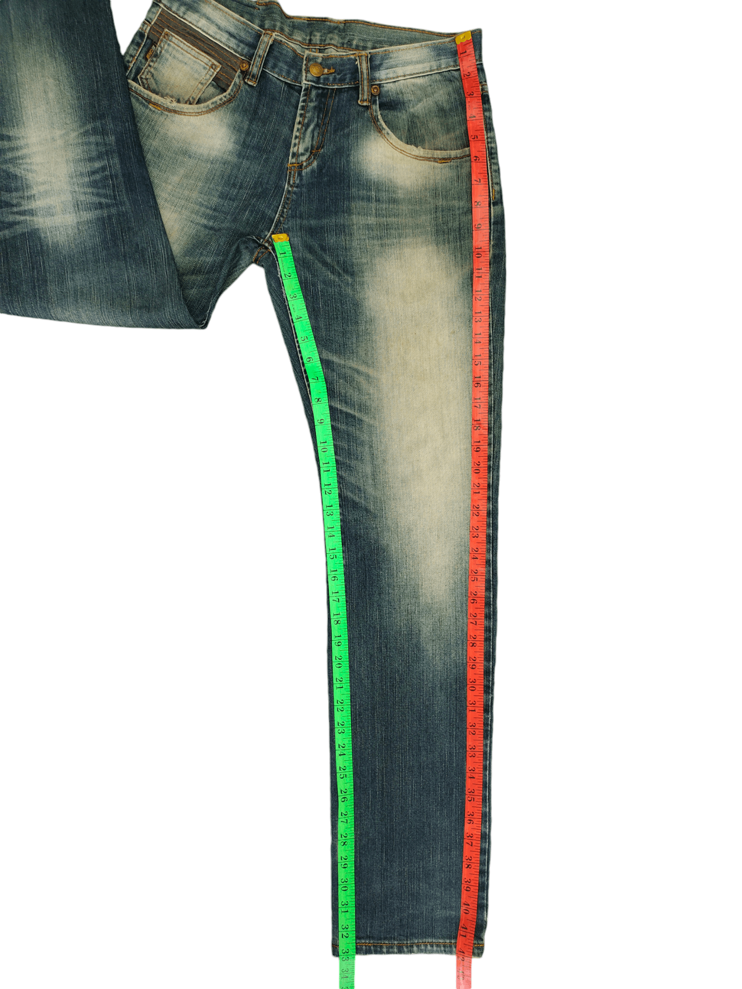 Just Cavalli Just Cavalli Distress Faded Denim Jeans Size US 31 - 10 Thumbnail
