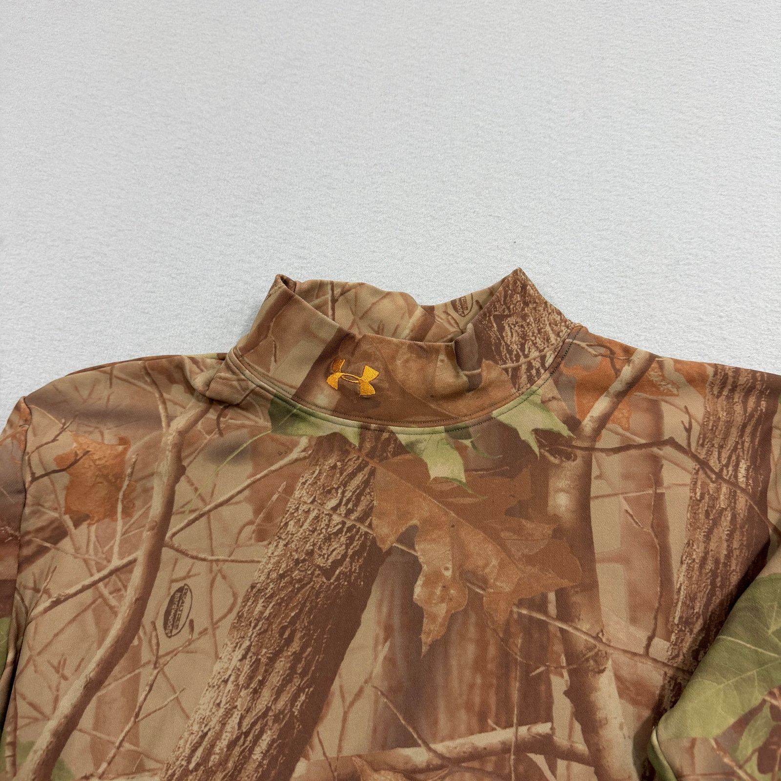 Under Armour Under Armour Coldgear Compression Mock Camouflage Shirt Size US XL / EU 56 / 4 - 3 Thumbnail