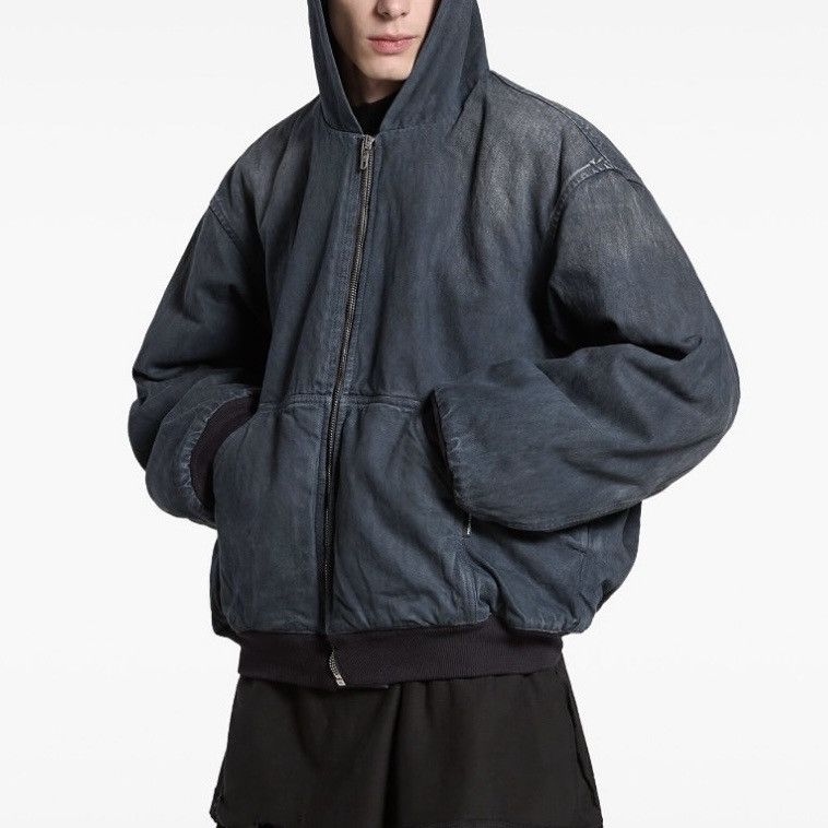 Balenciaga Oversized Denim Bomber