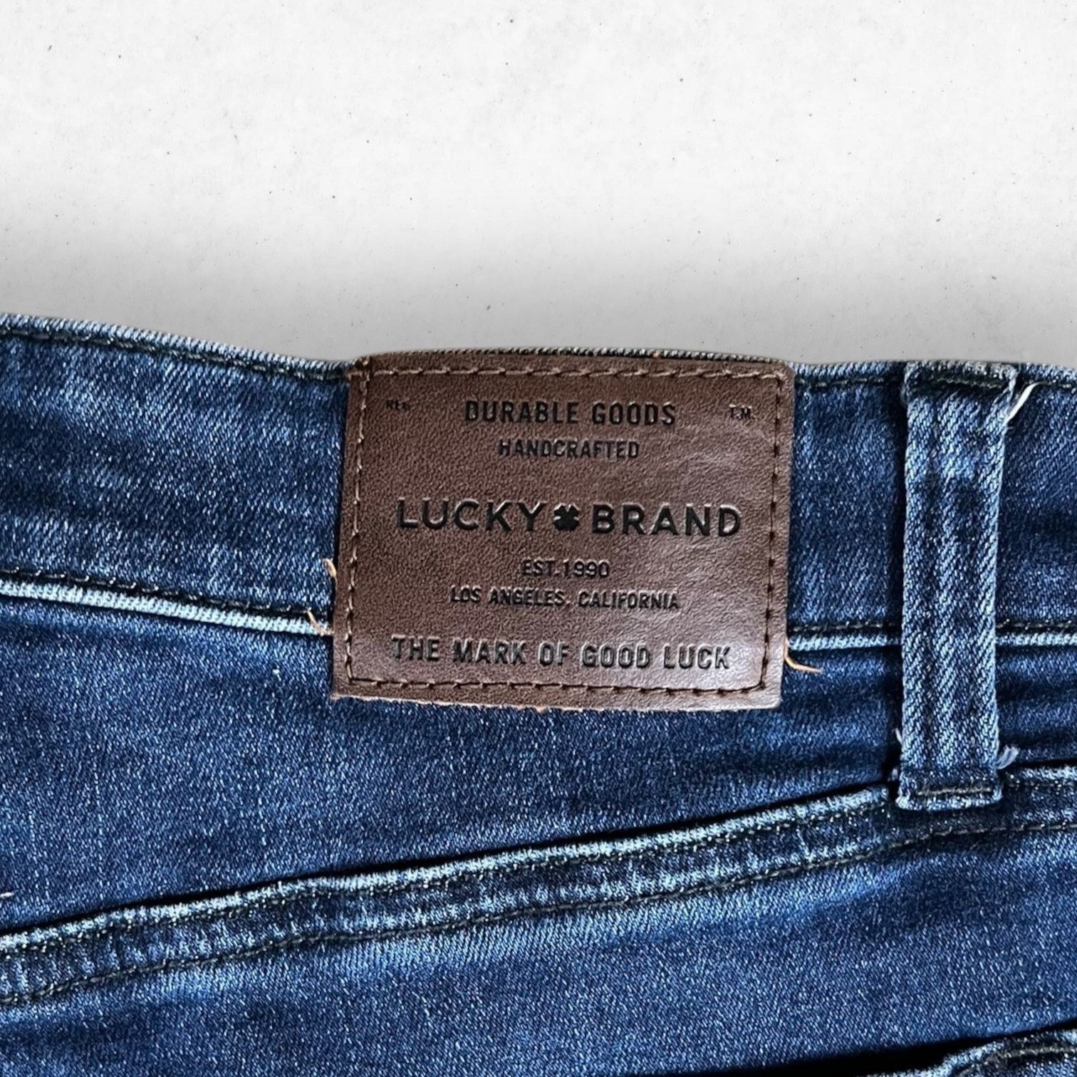 Lucky Brand Lucky Brand Bridgette Skinny Women's 4/27 Blue Stretch Denim Size 27" / US 4 / IT 40 - 9 Thumbnail