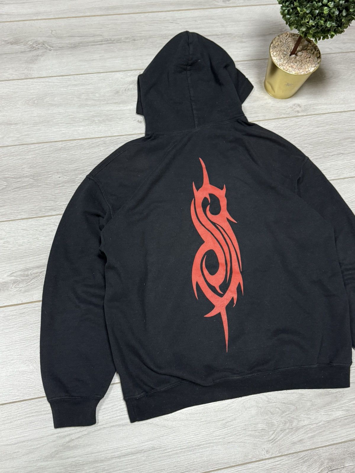 Slipknot Slipknot big logo print vintage hoodie Size US L / EU 52-54 / 3 - 8 Thumbnail