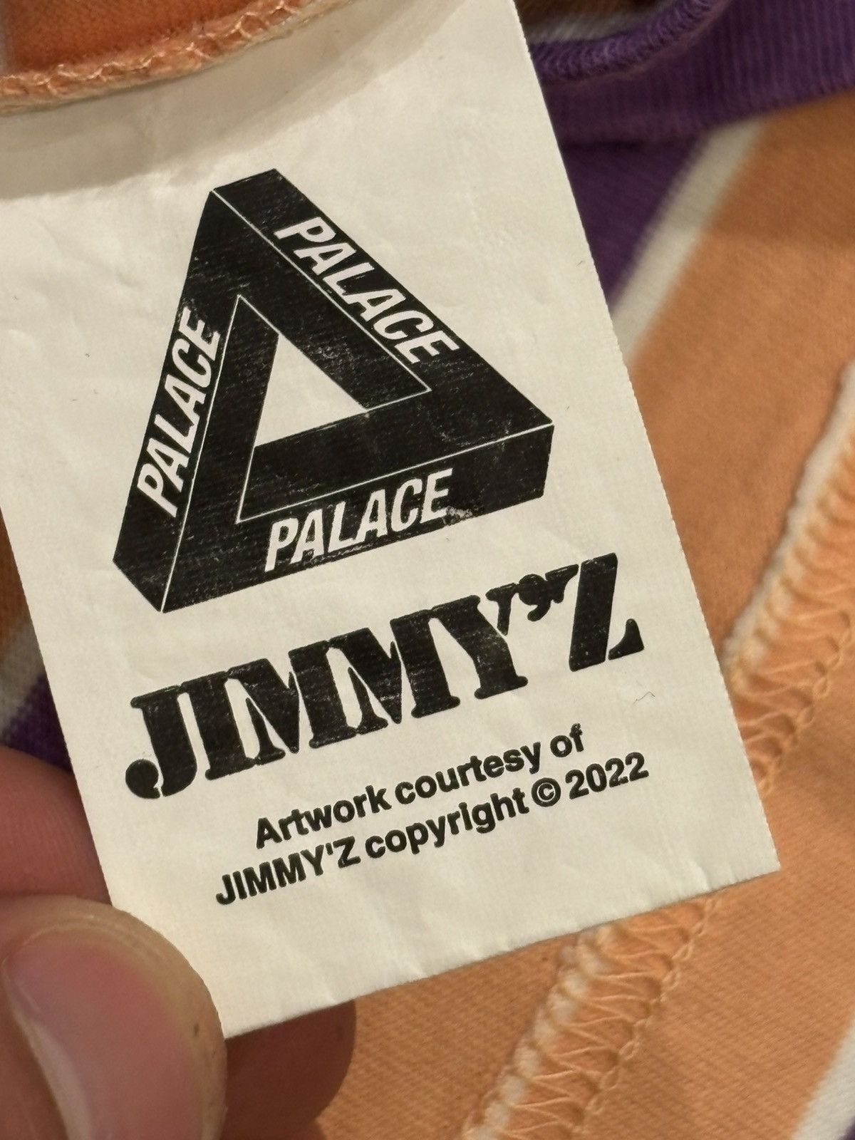 Palace Palace Jimmyz Stripe Tee Size US XL / EU 56 / 4 - 5 Thumbnail