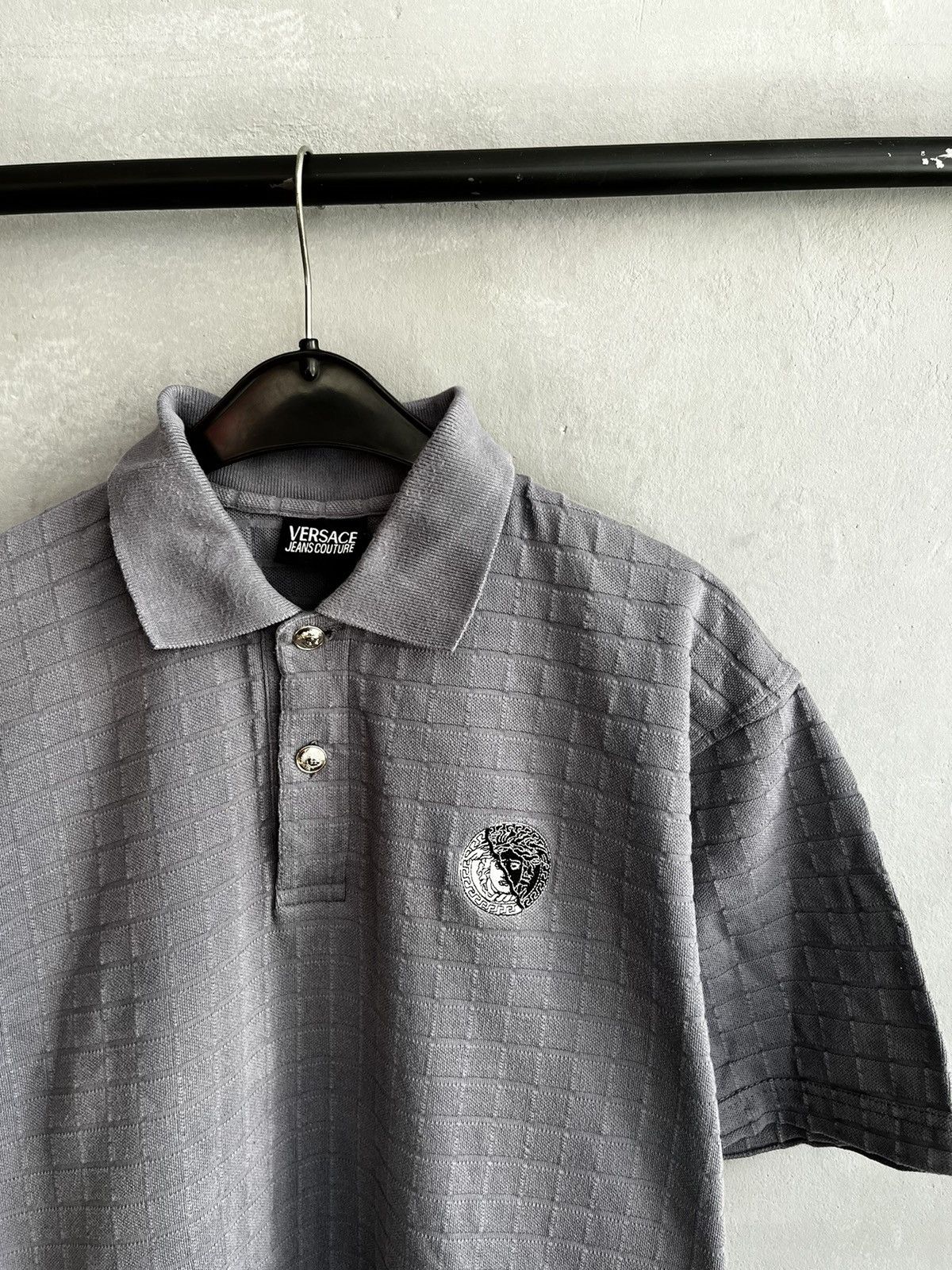 Versace × Vintage Versace polo shirt vintage 90s Size US M / EU 48-50 / 2 - 4 Thumbnail
