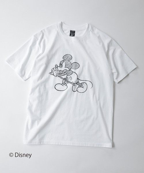Number (N)ine Number nine MICKEY MOUSE DRAWING NN T-SHIRT Size US L / EU 52-54 / 3 - 1 Thumbnail