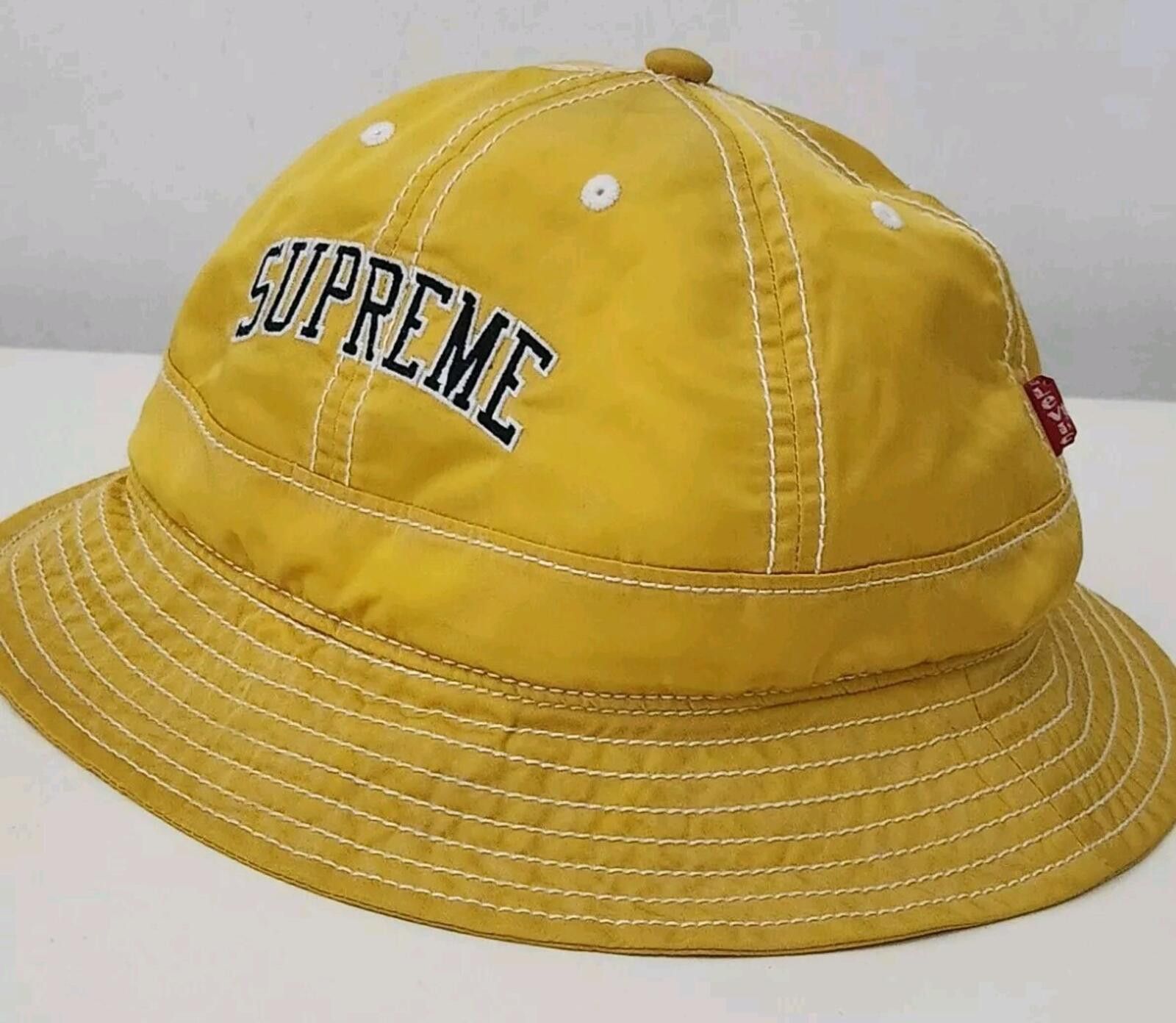 Levi's × Supreme Supreme Levi's Nylon Bell Hat Chocolate Chip Camo
