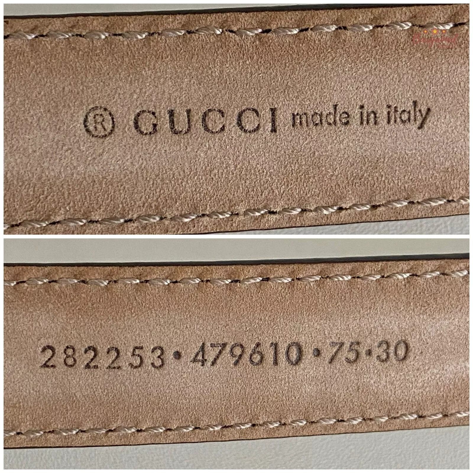 Gucci Gucci Microguccissima Leather Slim Horsebit Buckle Belt Size 26 - 4 Thumbnail