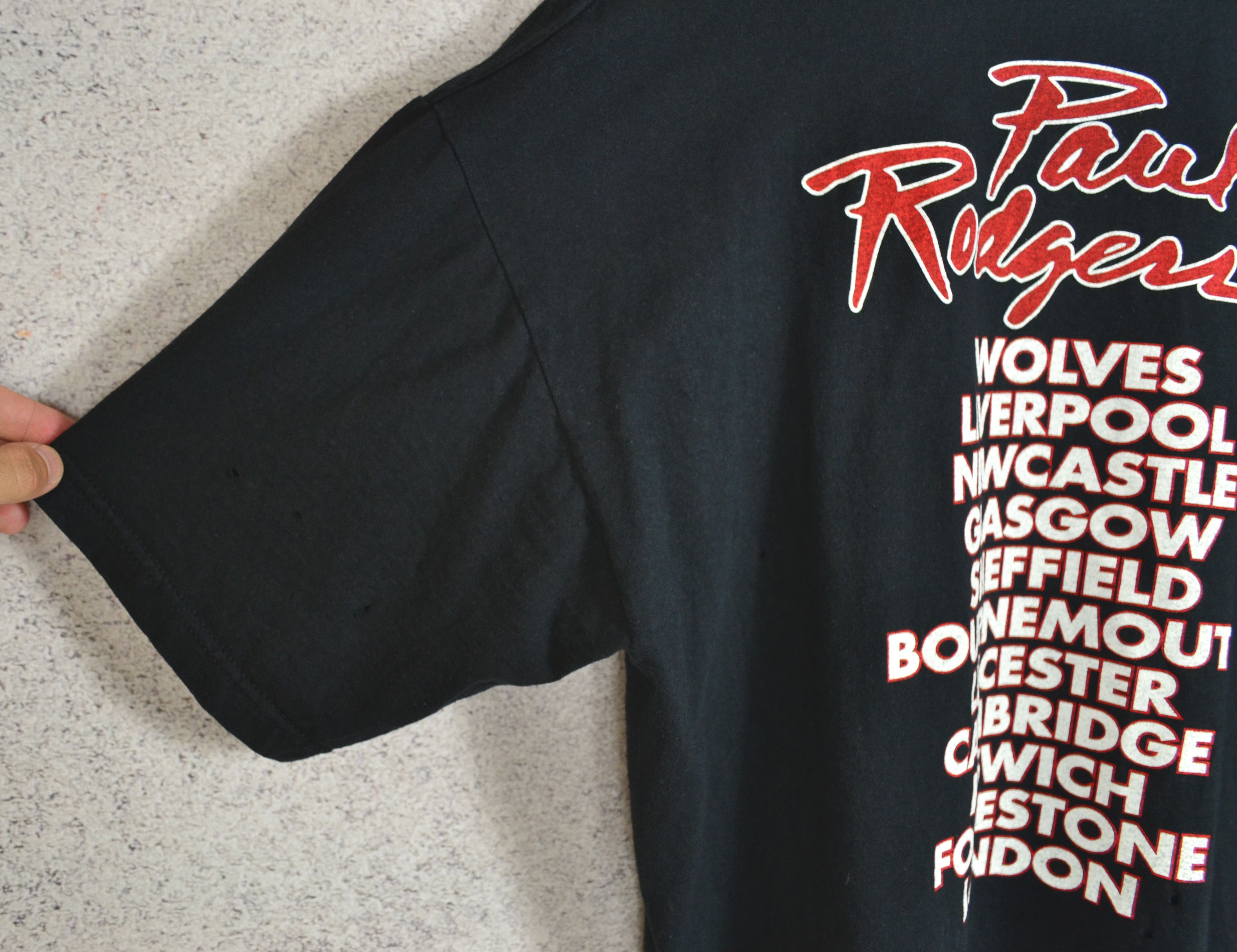 Band Tees Vintage Paul Rodgers Tour T Shirt Band Tee Size US XL / EU 56 / 4 - 9 Thumbnail