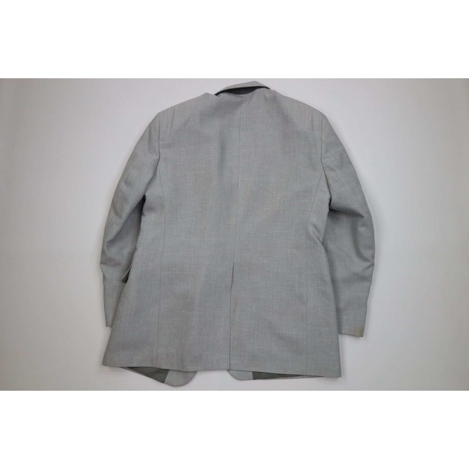 Vintage Vintage 70s Rockabilly Atomic Fleck 2 Piece Suit Wedding Size 44R - 9 Thumbnail