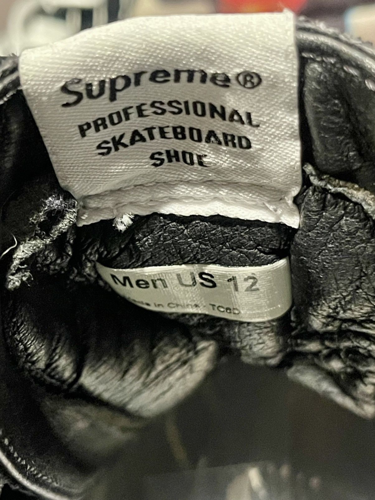 Supreme × Vans Comme des Garçons x Supreme x Vans SK8 Hi Harold Hunter Size US 12 / EU 45 - 8 Thumbnail