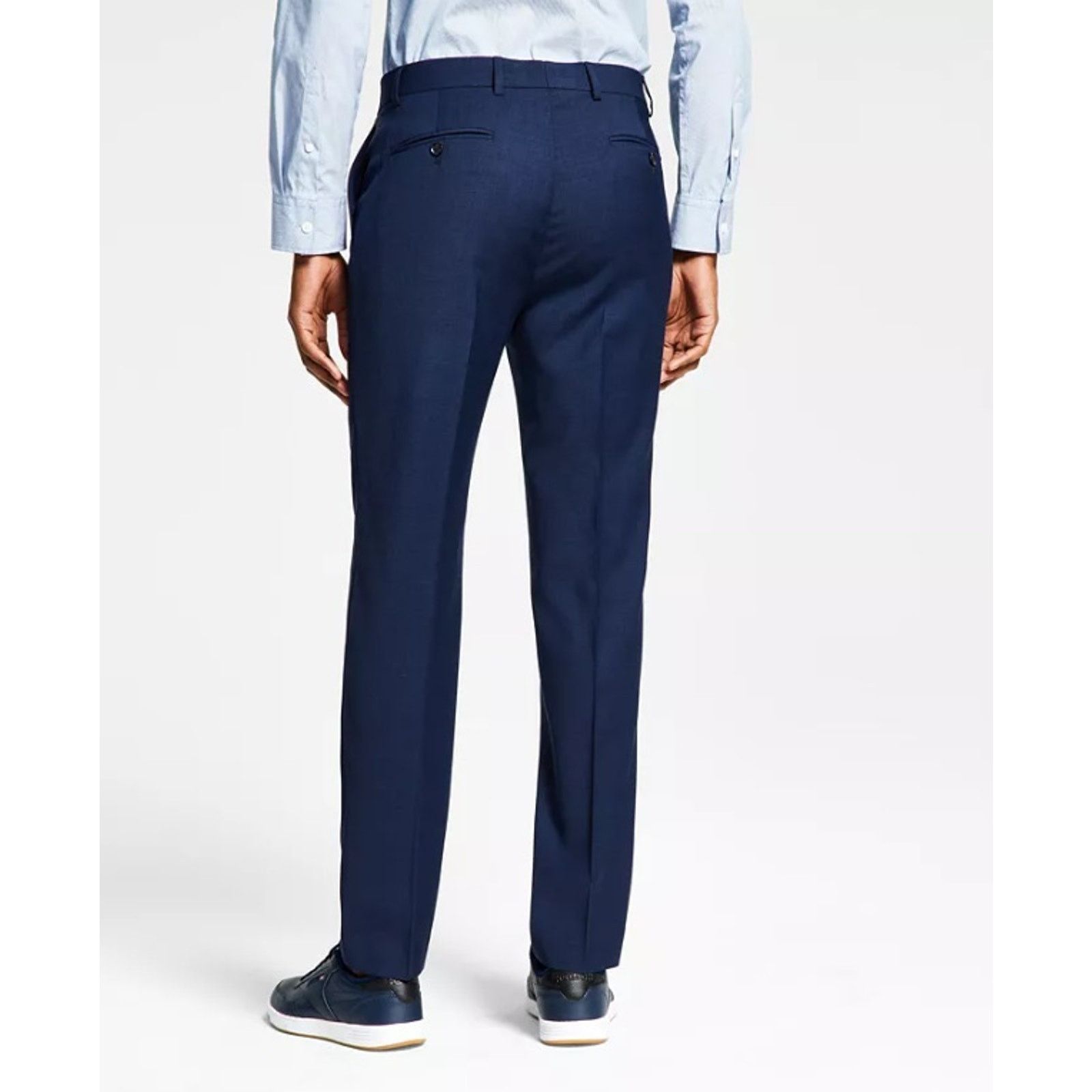 Tommy Hilfiger Tommy Hilfiger Men's Blue Wool TH-Flex Suit Pants Size 40x30 Size US 40 / EU 56 - 2 Thumbnail