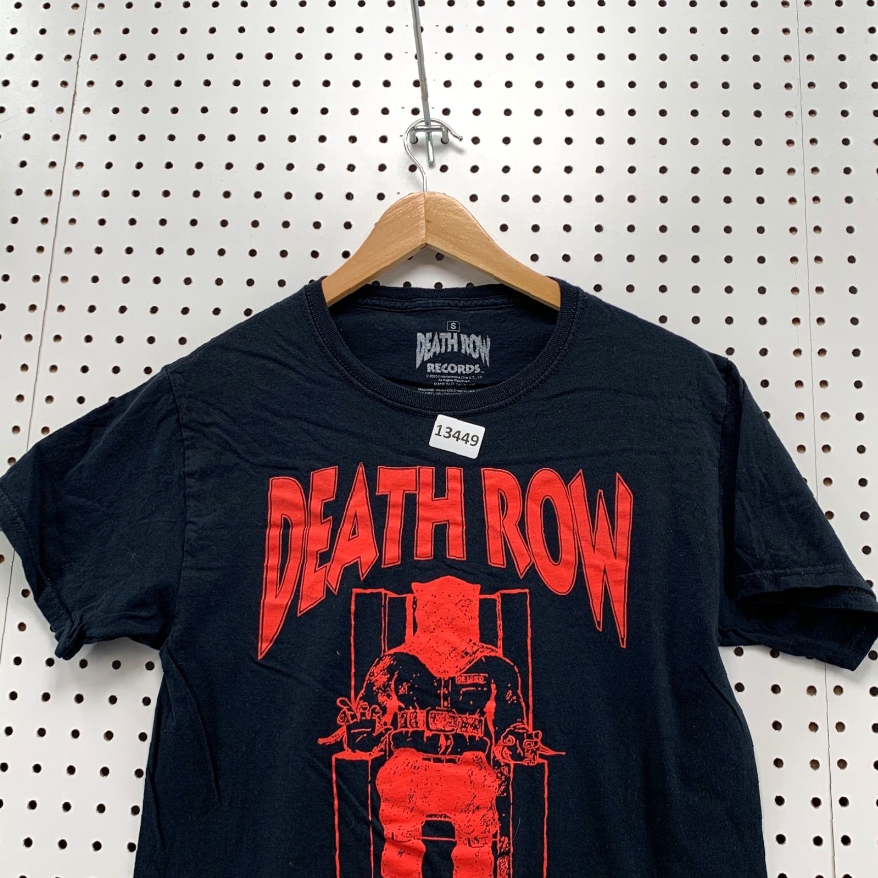 Vintage VINTAGE Death Row Records Mens Short Sleeve Shirt Black Small Red Lettering Size US S / EU 44-46 / 1 - 3 Thumbnail