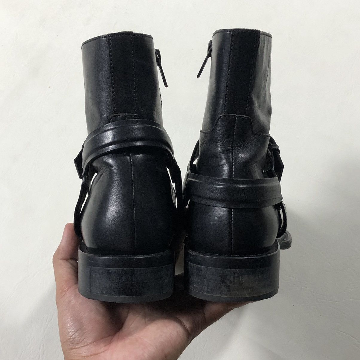 Ann Demeulemeester Ann Demeulemeester Leather Boots Size US 6 / IT 36 - 4 Thumbnail