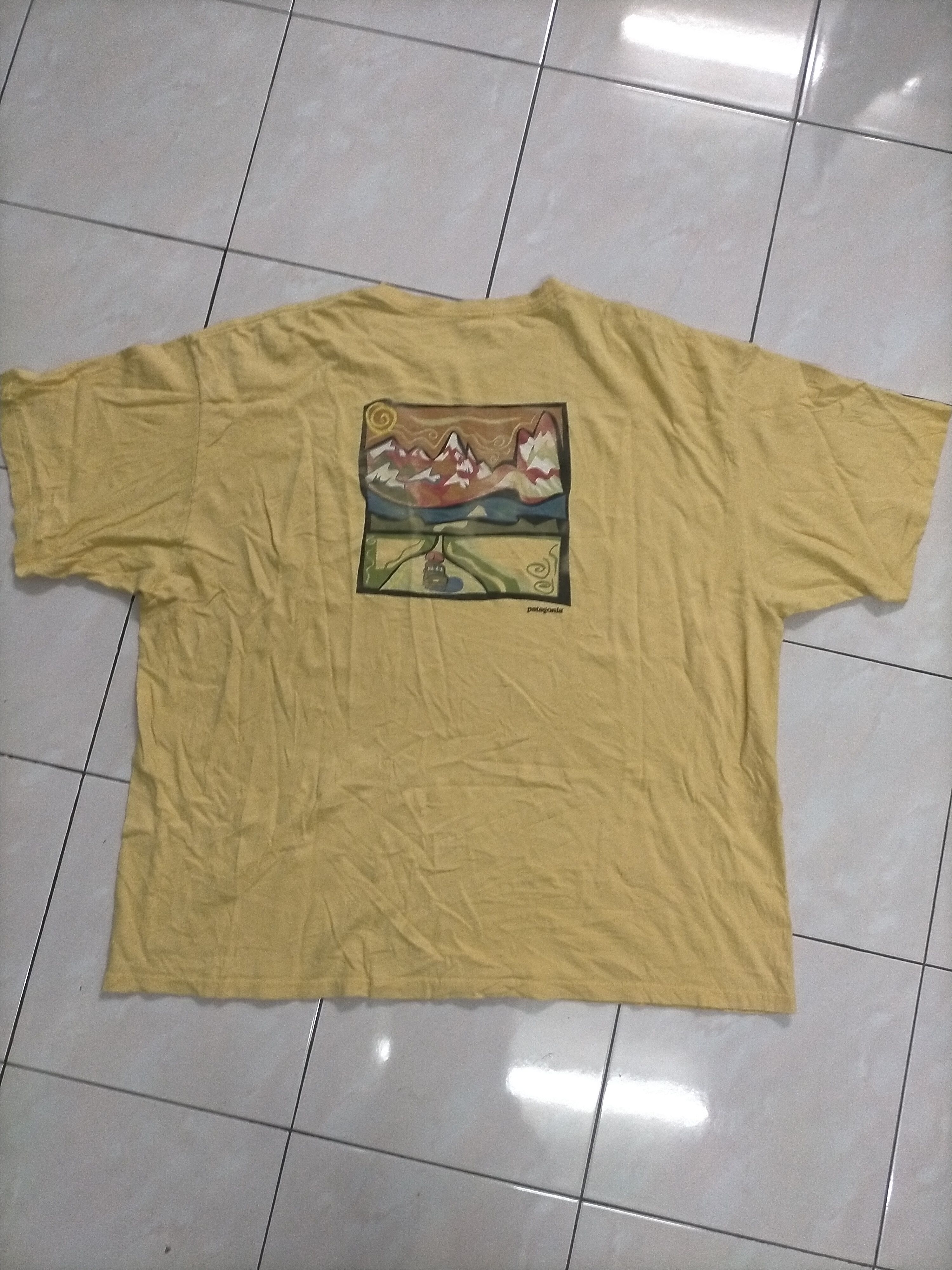 Patagonia × Vintage Vintage Patagonia 90s Tshirt Size US XXL / EU 58 / 5 - 2 Thumbnail