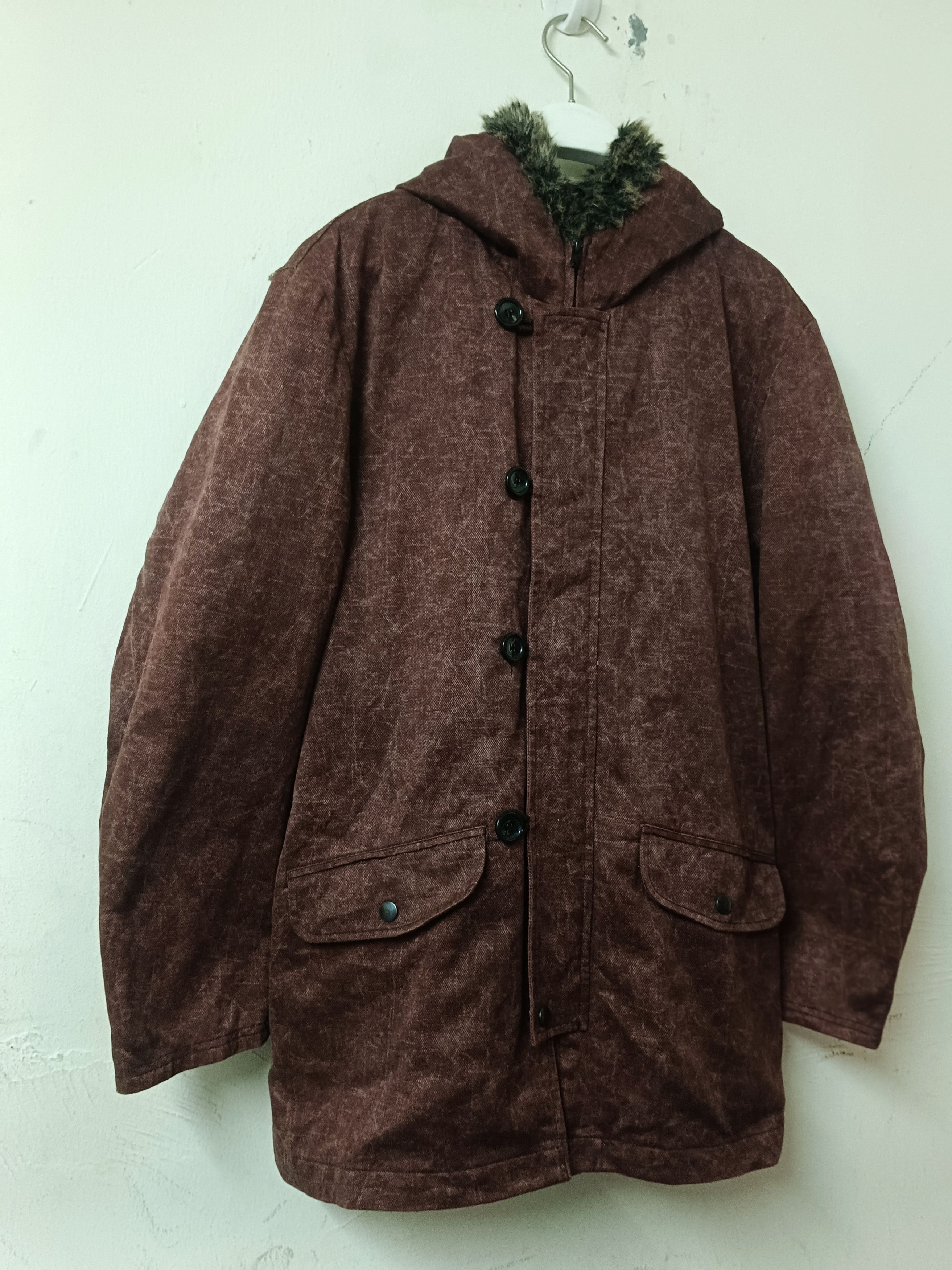14th Addiction × If Six Was Nine × Le Grande Bleu (L.G.B.) Japanese Y2K Fur Jacket Hoodies Mc Apache Size US M / EU 48-50 / 2 - 4 Thumbnail