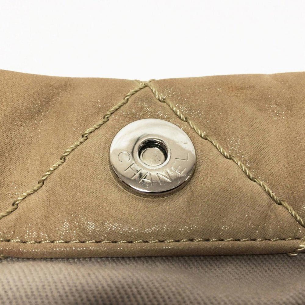 Chanel Chanel Shopping Tote Light Beige Leather Tote Size ONE SIZE - 7 Thumbnail