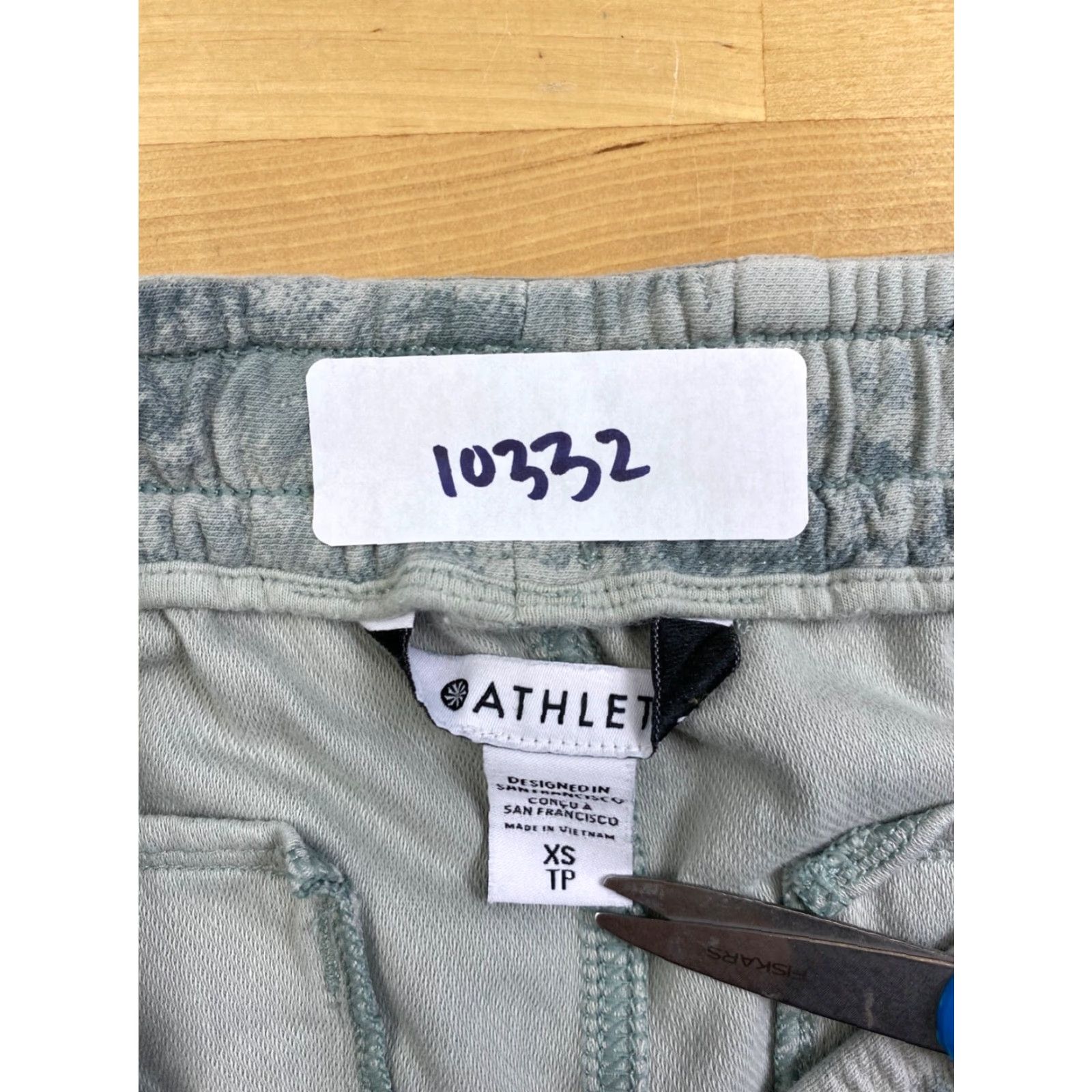 Athleta Athleta Joggers Womens XS Gray Abstract Casual Activewear Drawstring 10332 Size 26" / US 2 / IT 38 - 3 Thumbnail