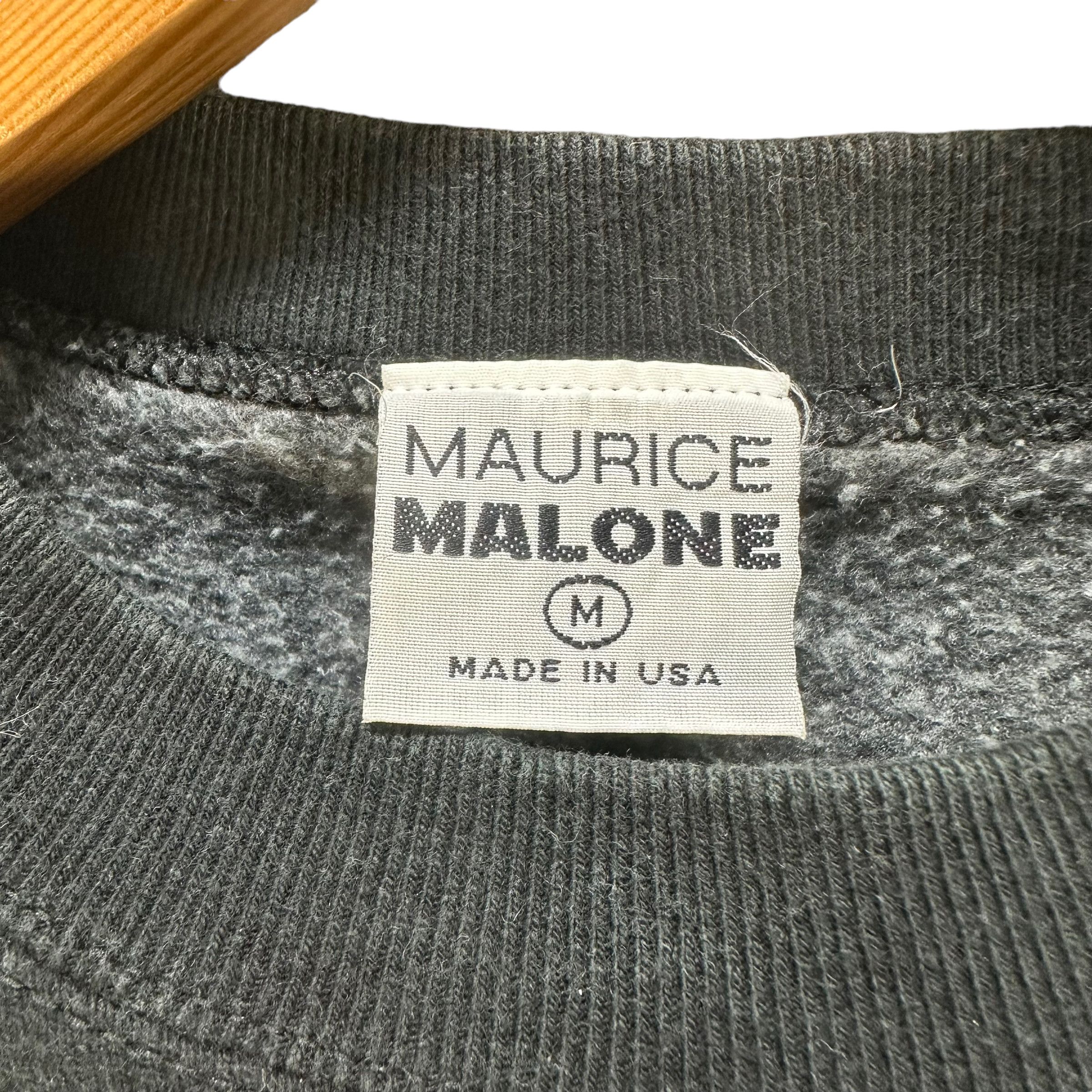 Japanese Brand MAURICE MALONE DESIGNS BIG LOGO SWEATSHIRTS #8482-011 Size US M / EU 48-50 / 2 - 12 Thumbnail