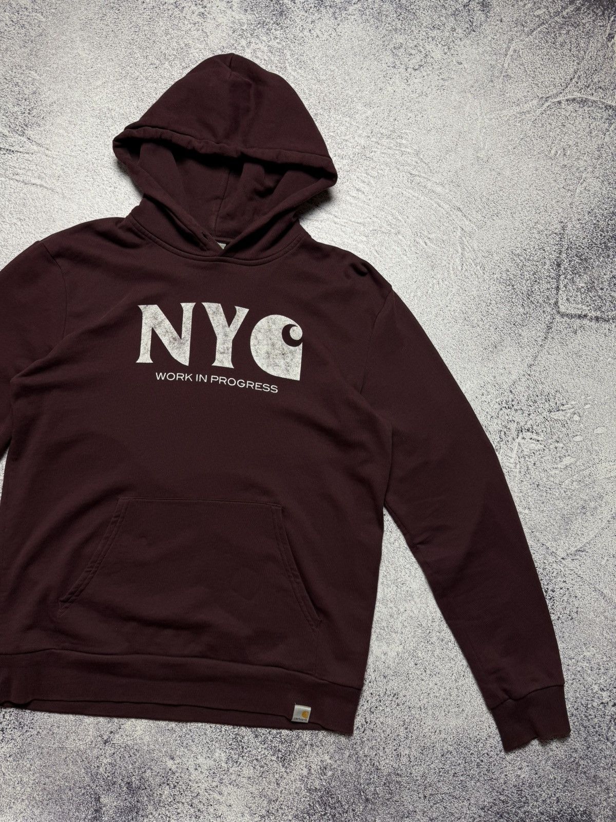 Carhartt Carhartt Hoodie NYC Work In Progress Logo Skate Style Rare Size US M / EU 48-50 / 2 - 3 Thumbnail