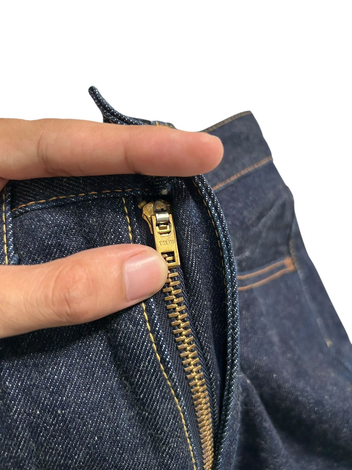 Japanese Brand × Kapital × Vintage FOB FACTORY SELVEDGE Japanese Short Denim Jeans Size US 29 - 5 Thumbnail