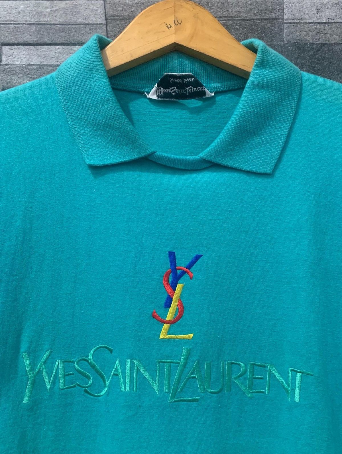 Yves Saint Laurent Vintage YVES SAINT LAURENT Size US M / EU 48-50 / 2 - 2 Thumbnail
