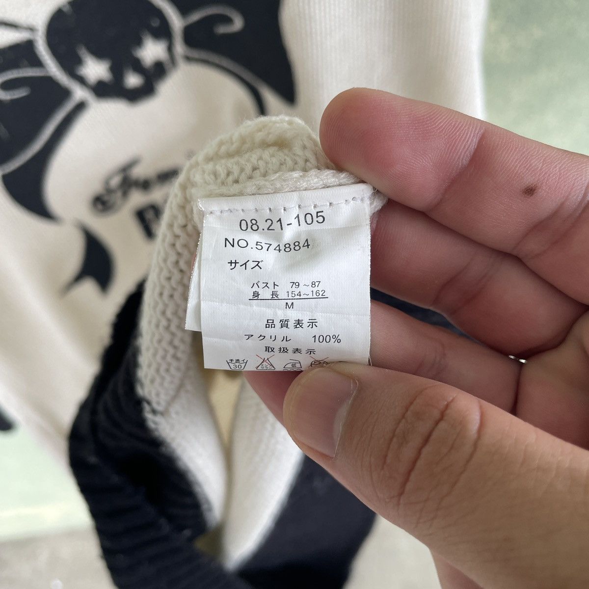 Homespun Knitwear Vintage Japanese Feminine Rock Skulls Knitwear Sweater Women Size M / US 6-8 / IT 42-44 - 7 Thumbnail