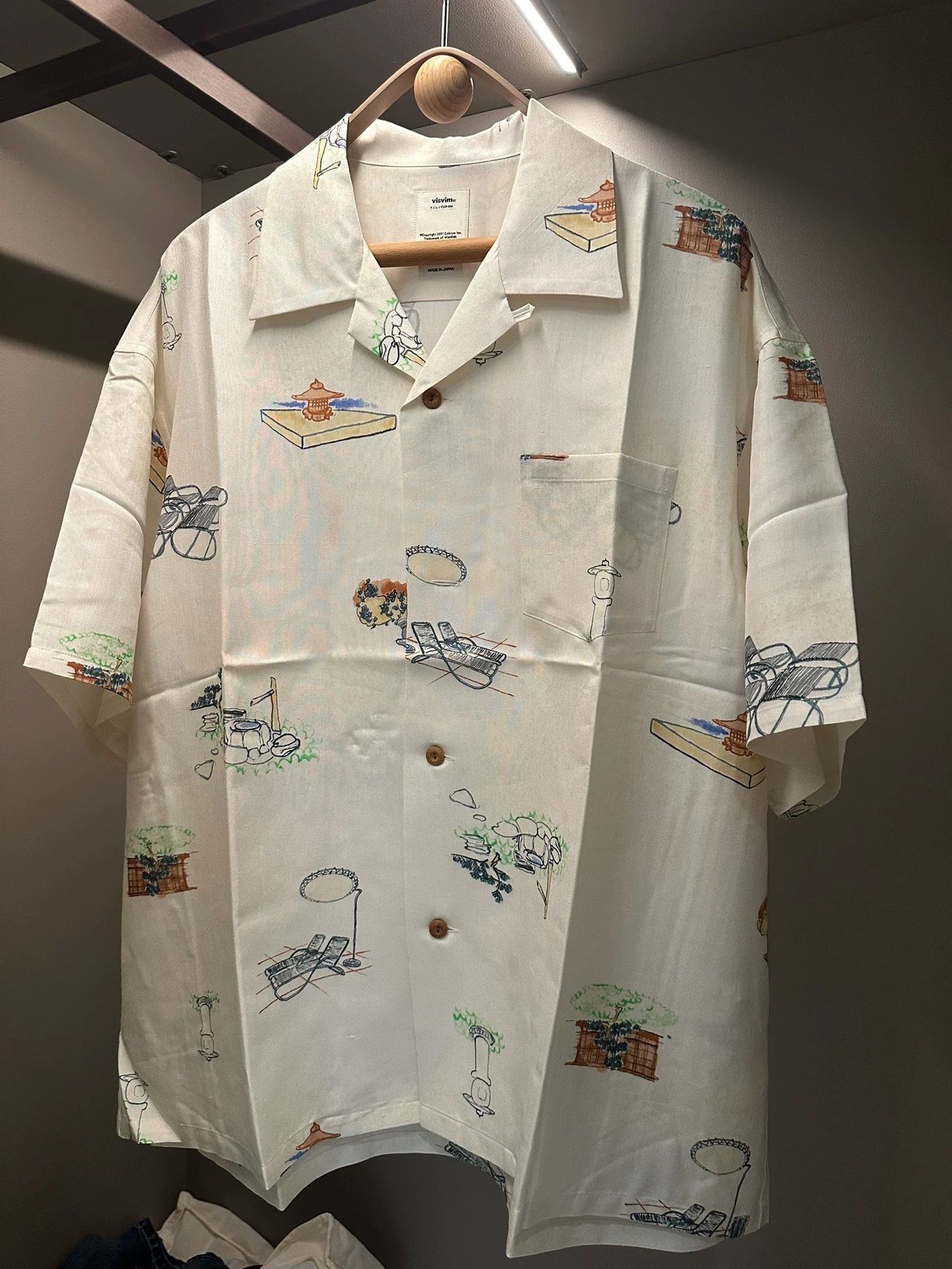 Visvim VISVIM 21SS WALLIS SHIRT S/S GARDEN | Grailed