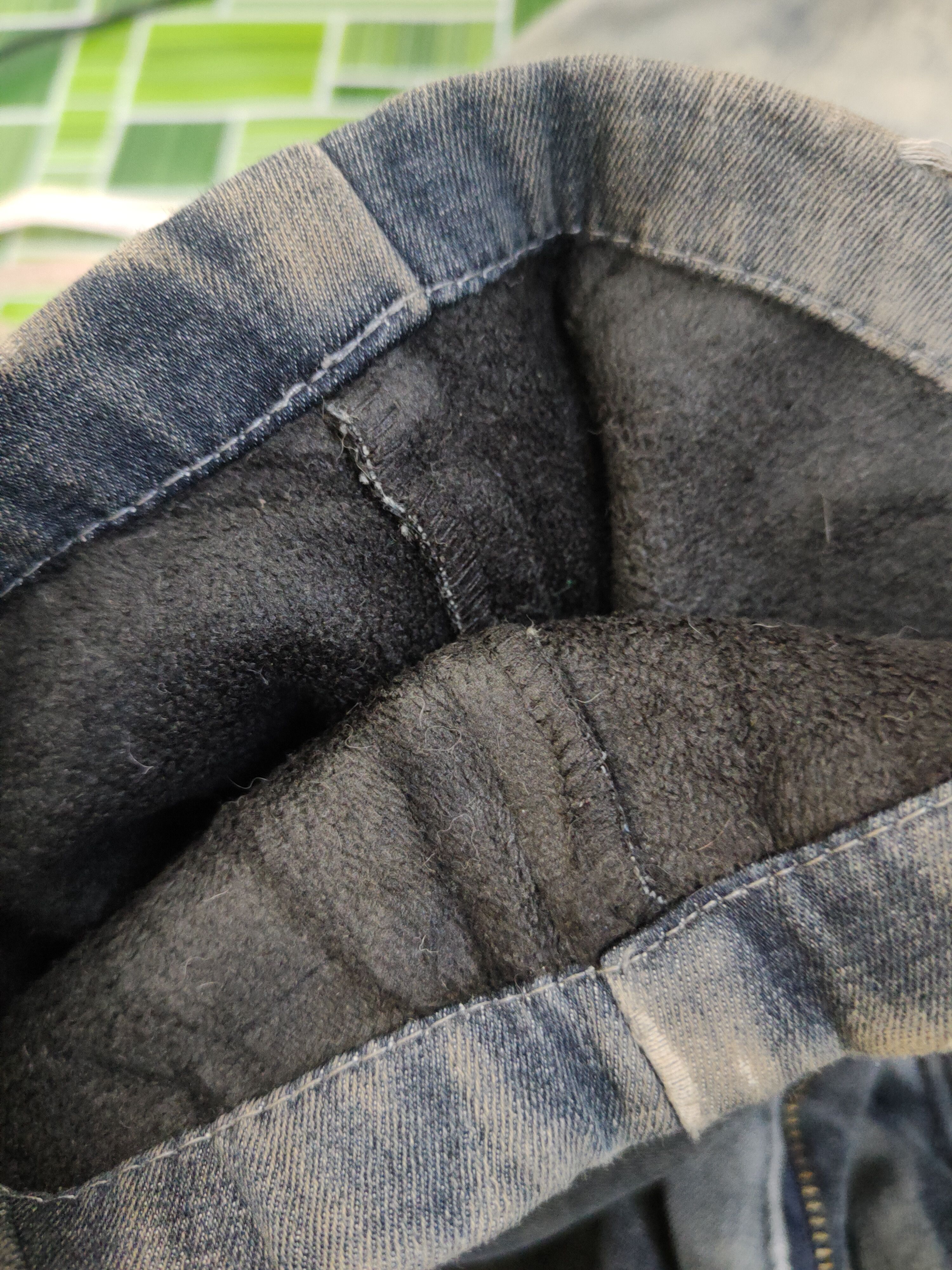FieldCore Faded Distressed Ripped cargo denim Jeans #W1954