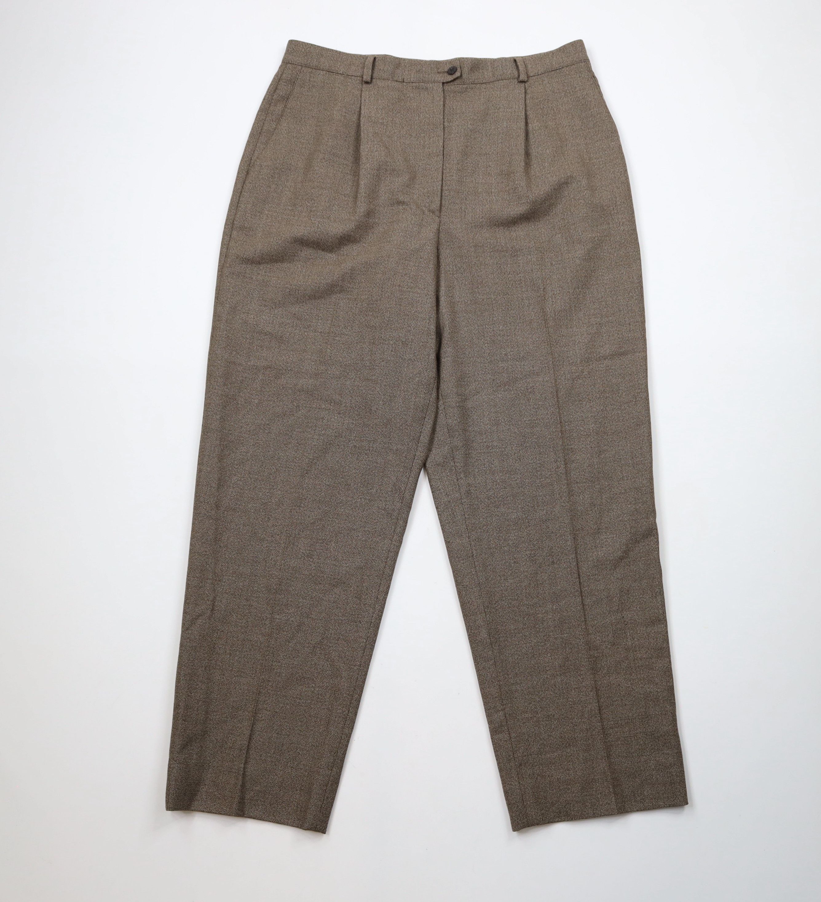 Ermenegildo Zegna × Vintage Ermenegildo Zegna Superfine Australian Wool Pleated Pants Size 38" / US 16 / IT 52 - 1 Thumbnail