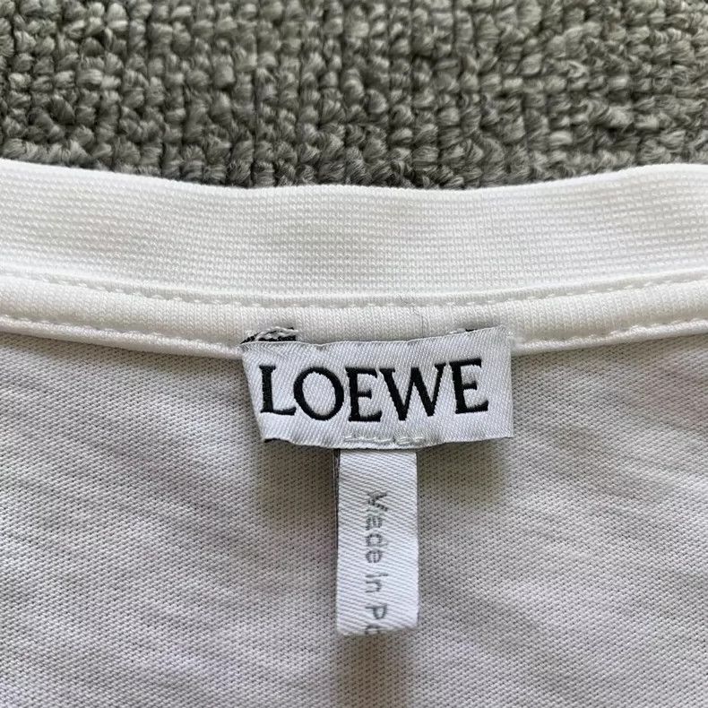 Loewe loewe White short sleeves 2505-Nextarrow Size US M / EU 48-50 / 2 - 5 Thumbnail