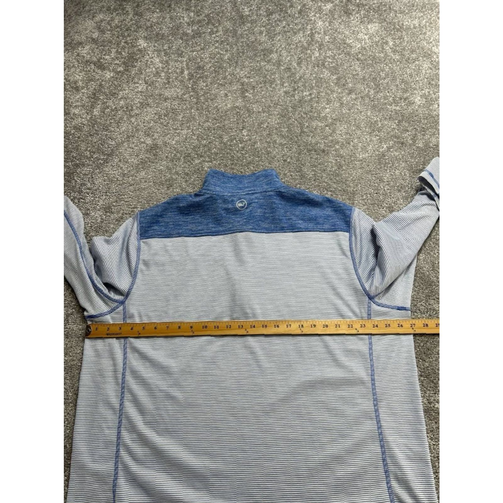 Vineyard Vines Vineyard Vines Jacket Mens 2XL White Striped Shep Shoulder Sankaty Performance Shirt Size US XXL / EU 58 / 5 - 7 Thumbnail