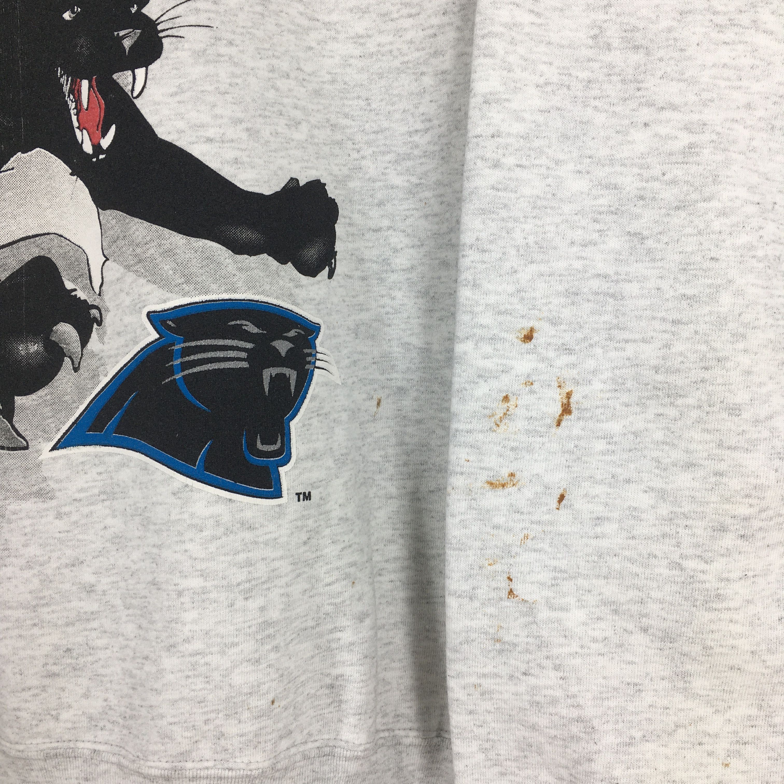 NFL Vintage Carolina Panthers NFL Football Sweatshirt XLarge Size US XL / EU 56 / 4 - 4 Thumbnail