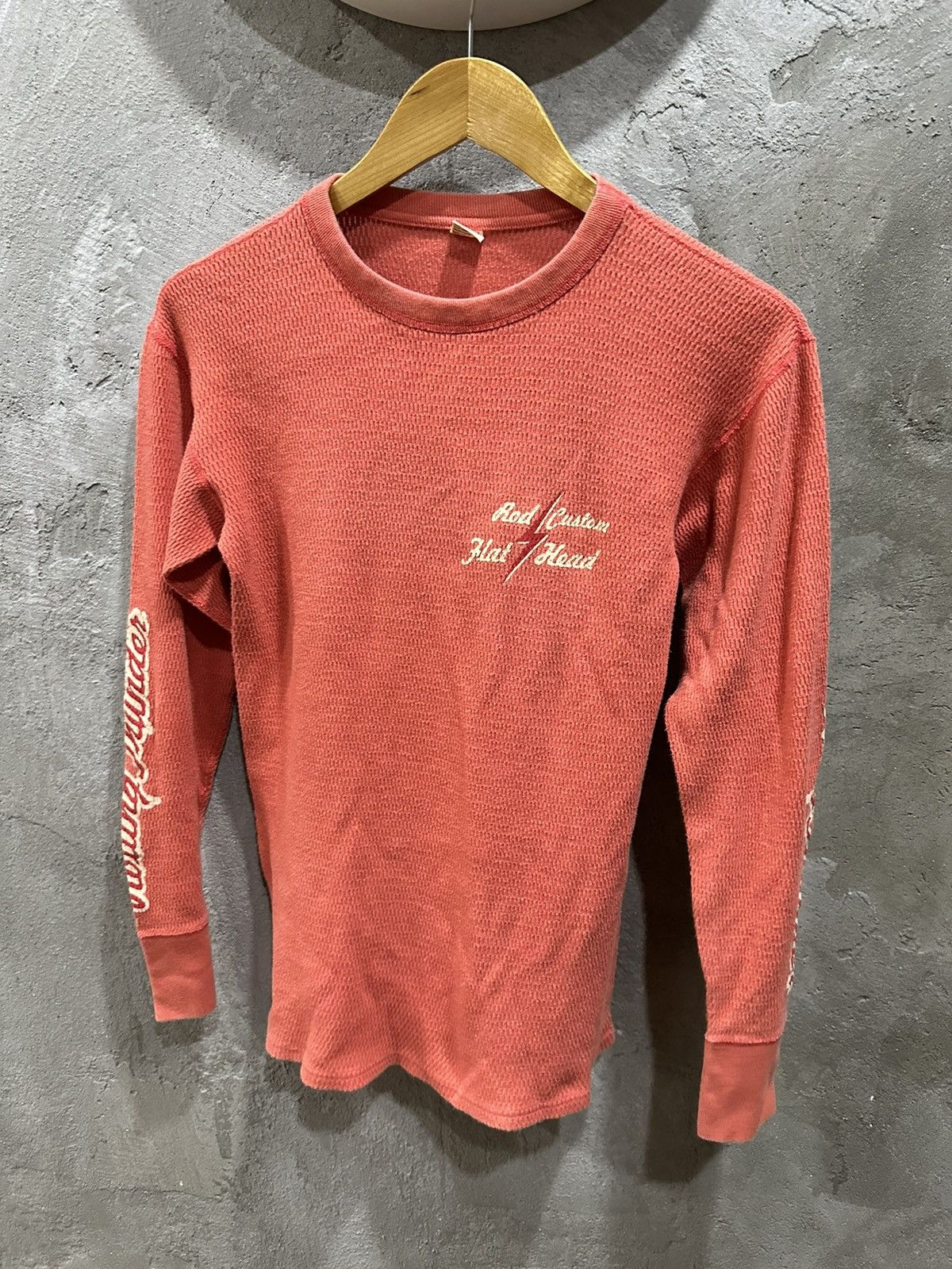 The Flat Head The Flat Head Rod Custom Rolling Thunder Thermal L/S Shirt Size US M / EU 48-50 / 2 - 12 Thumbnail