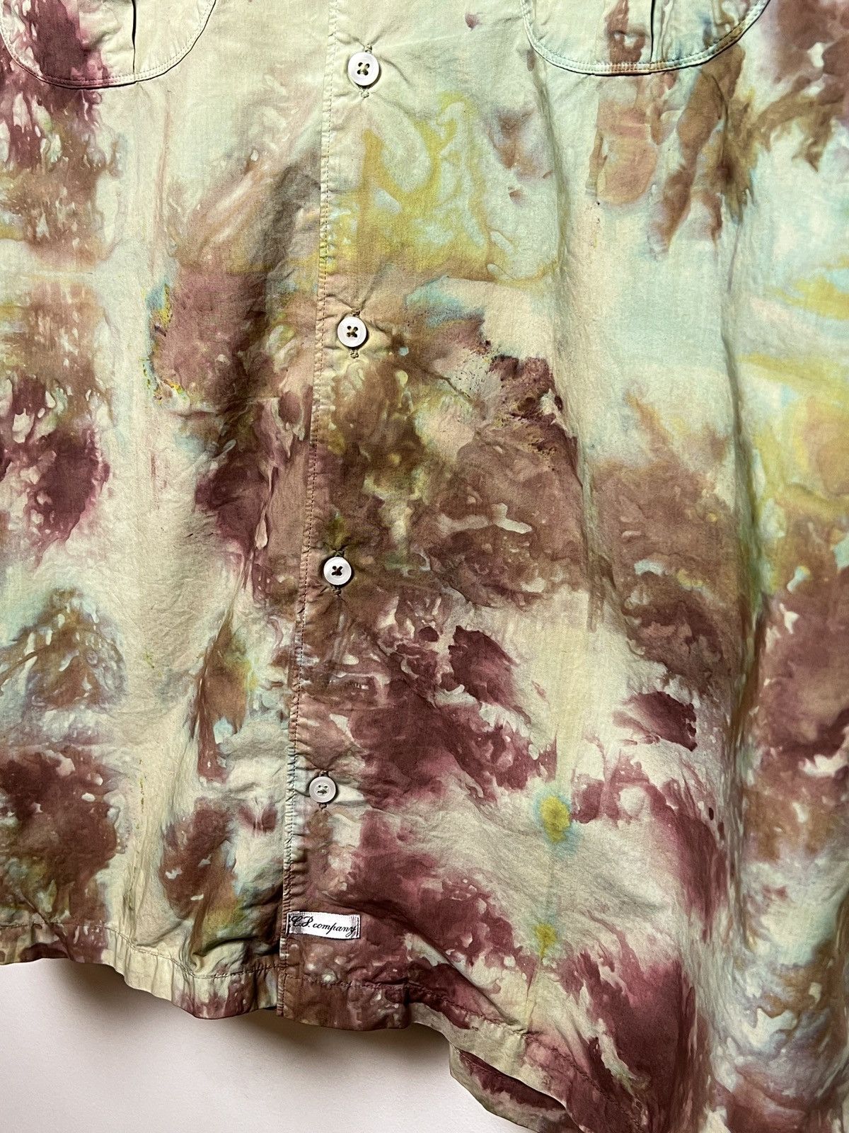 C.P. Company cp company stone island y2k camo tie dye shirt vintage Size US L / EU 52-54 / 3 - 4 Thumbnail