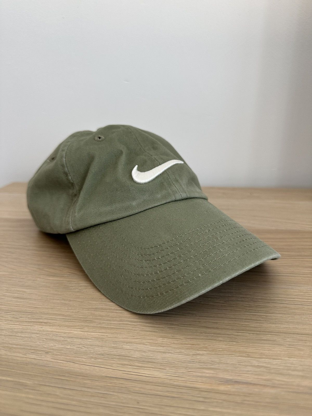 Vintage Nike vintage cap baseball khaki Size ONE SIZE - 1 Thumbnail