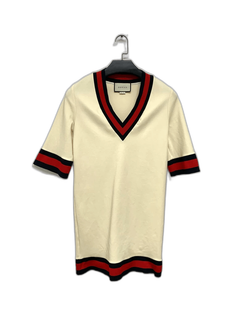 Gucci Gucci Striped Dress in Size S Size S / US 4 / IT 40 - 1 Thumbnail