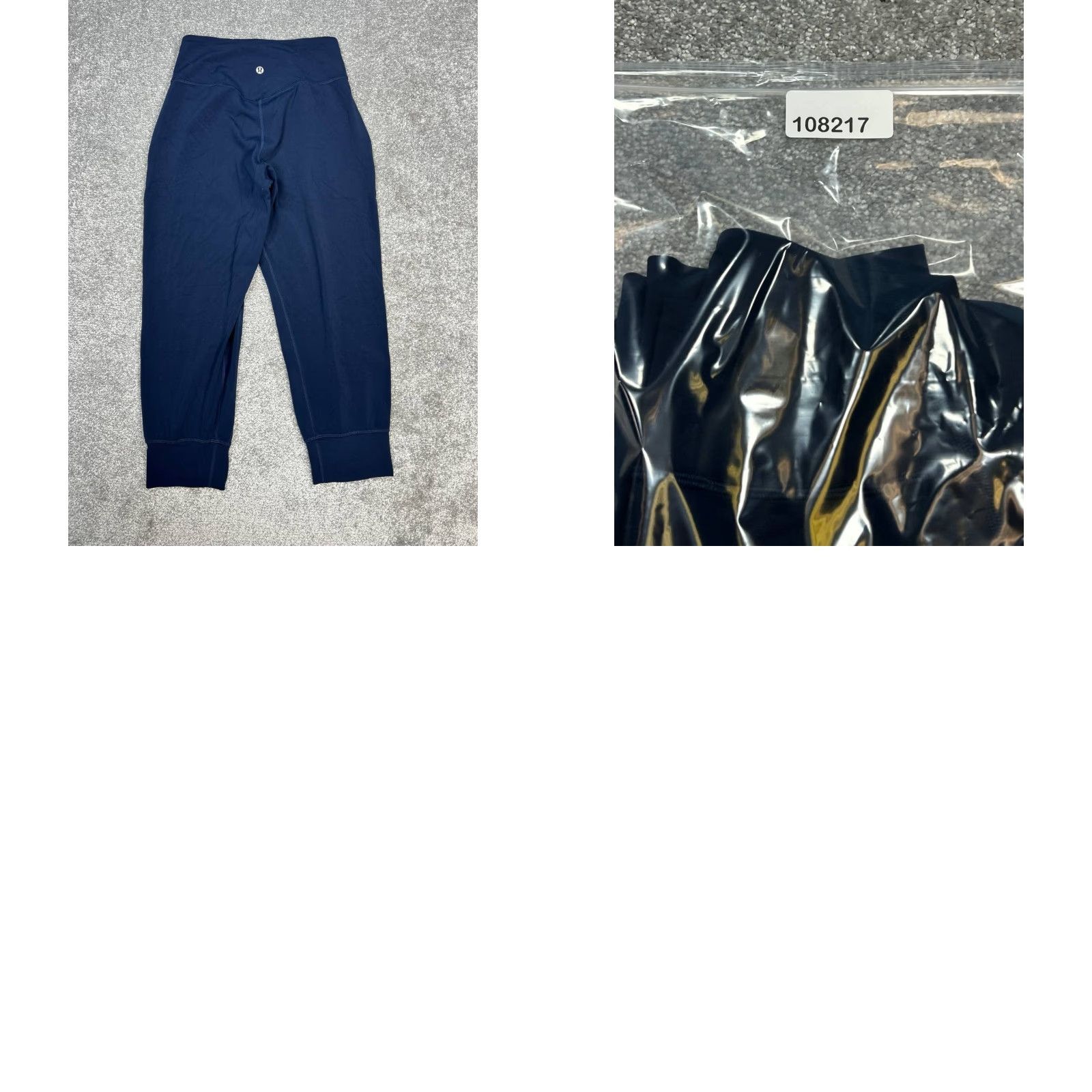 Lululemon Lululemon Align Jogger Pants Women 4 Blue Logo Stretch Mid Rise Tapered Leg Yoga - Activewear Pants Size 27" / US 4 / IT 40 - 8 Thumbnail