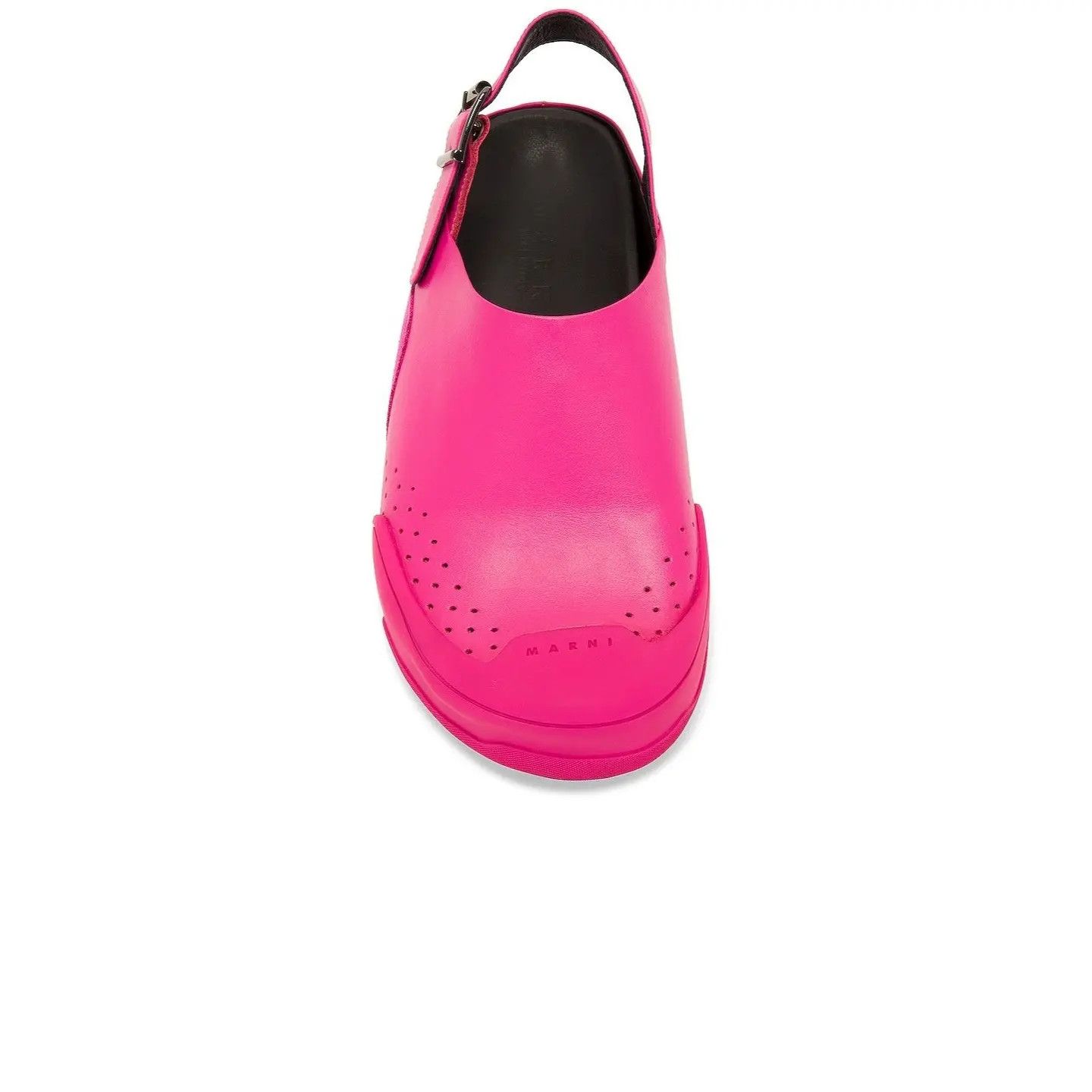 Marni o1mle0126 Fussbett Sabot Sandals in Pink Size US 10 / EU 43 - 2 Thumbnail
