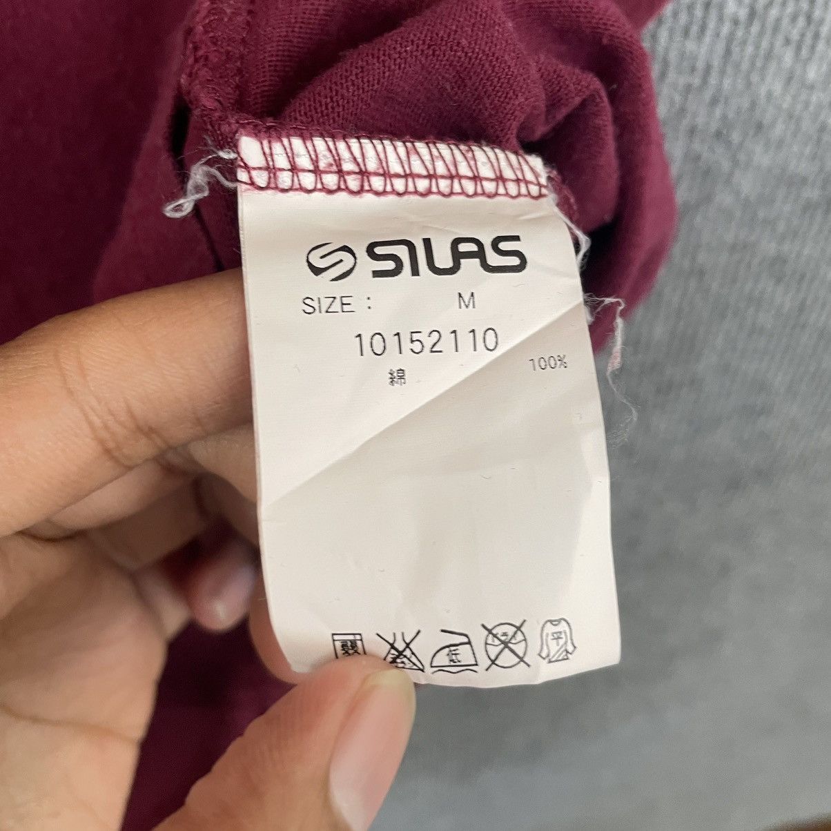 Silas Silas Burgundy Camouflage Single Pocket Skater T Shirt Size US M / EU 48-50 / 2 - 5 Thumbnail