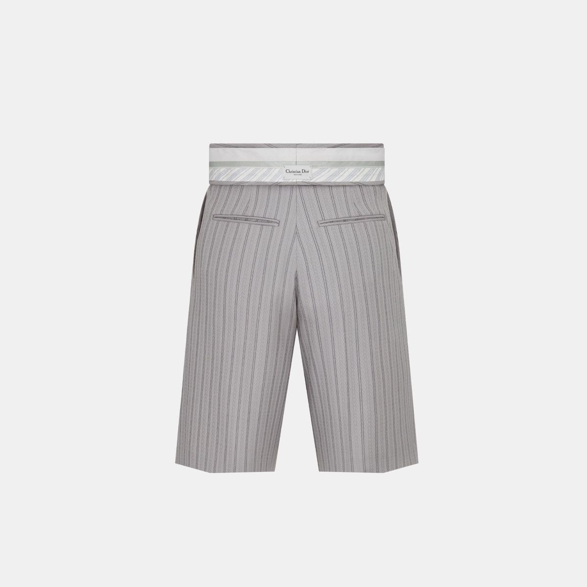 Dior o1bcso1str1224 Bermuda Shorts in Grey Size US 34 / EU 50 - 2 Thumbnail