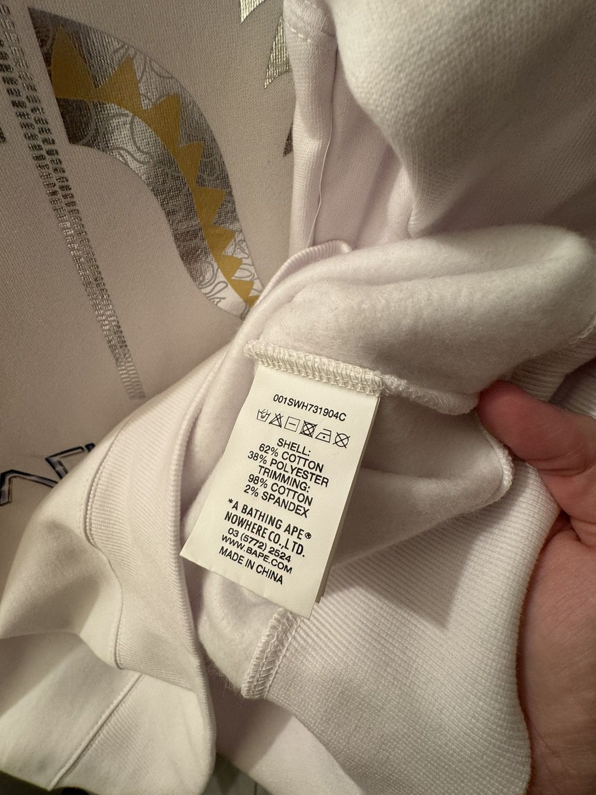 Bape x Hajime Sorayama Shark Crewneck
