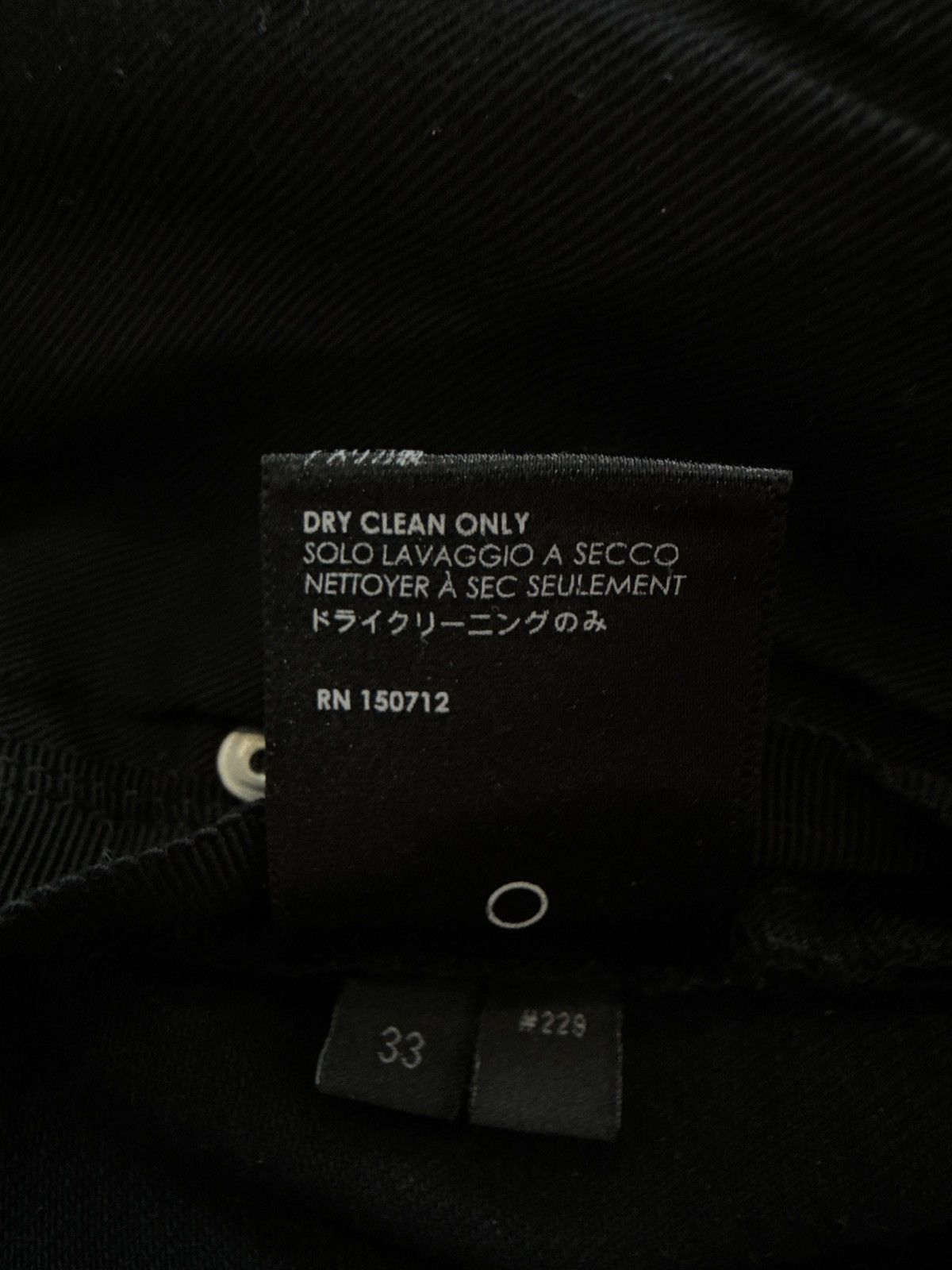 Amiri Amiri Black Washed Jeans Size US 33 - 12 Thumbnail