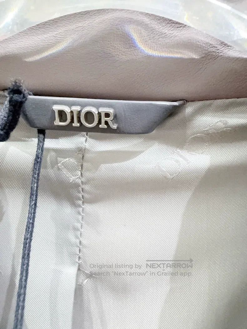 Dior Dior Limited edition leather jacket Size US L / EU 52-54 / 3 - 2 Thumbnail