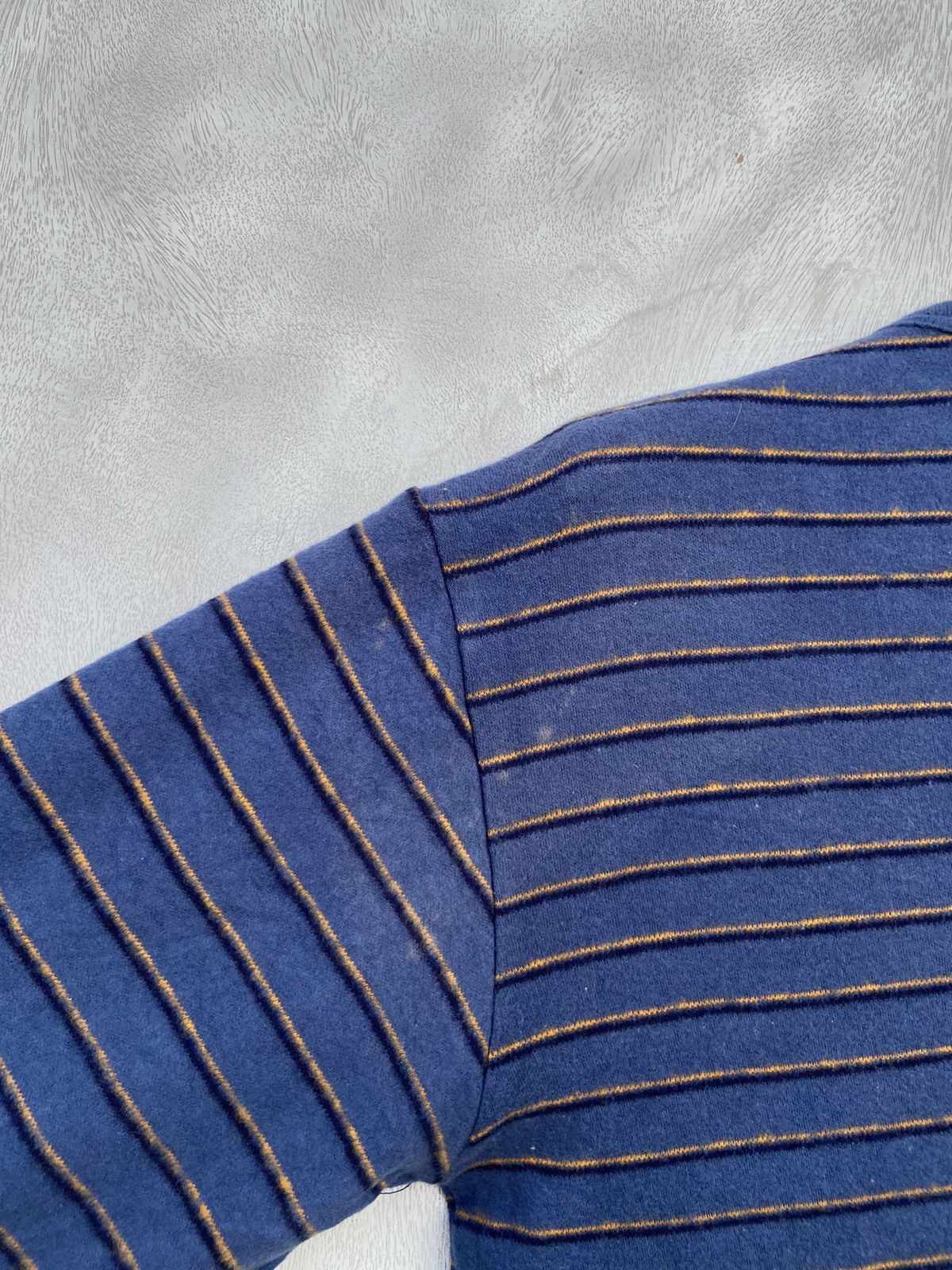 Hang Ten VINTAGE HANG TEN GOLD BAR STRIPE BLOUSE Size M / US 6-8 / IT 42-44 - 7 Thumbnail