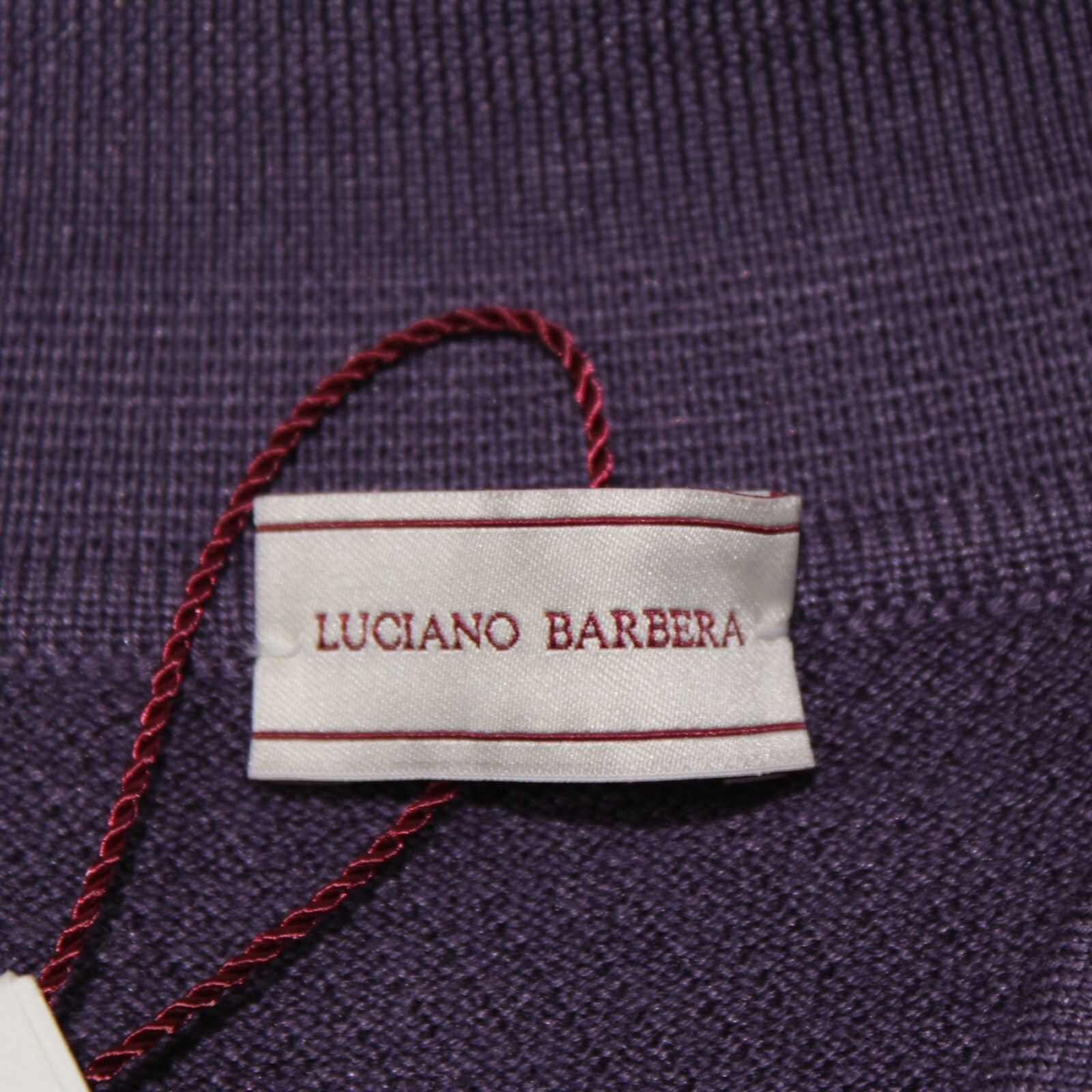 Luciano Barbera Luciano Barbera Sweater Size US L in Purple Size US L / EU 52-54 / 3 - 4 Thumbnail