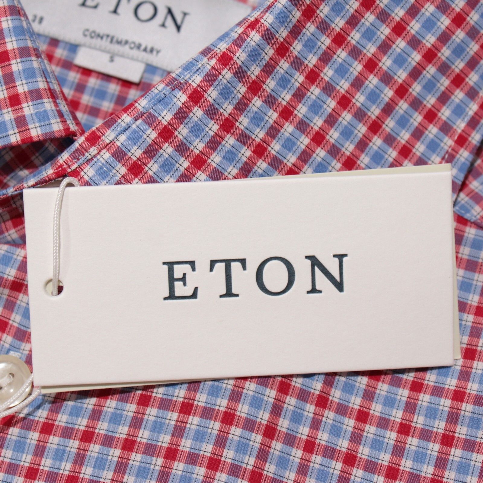 Eton Eton New with tags Shirt Size S US In Red Size US S / EU 44-46 / 1 - 2 Thumbnail