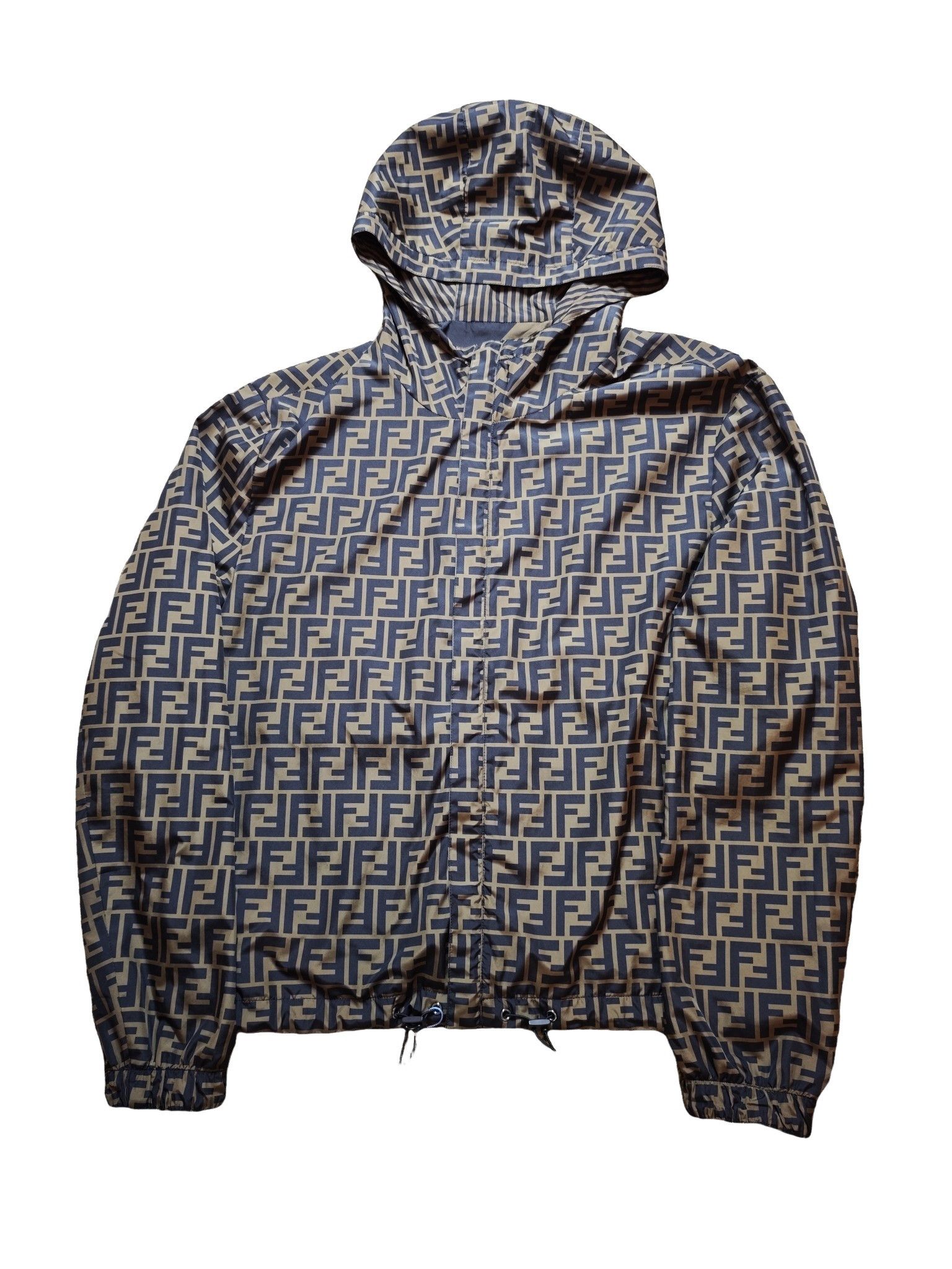 Fendi Fendi Monogram Italy Jean 1925 Roma Reversible Jacket | Grailed
