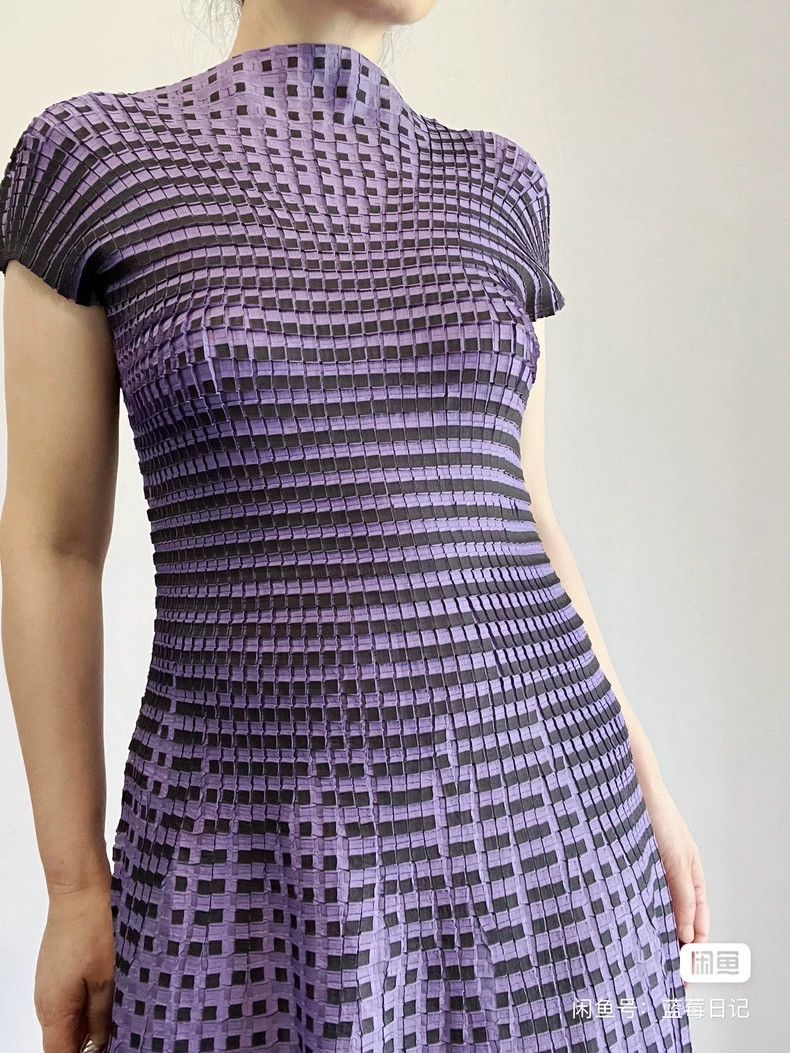 Issey Miyake Issey Miyake Square pleated dress Size M / US 6-8 / IT 42-44 - 7 Thumbnail