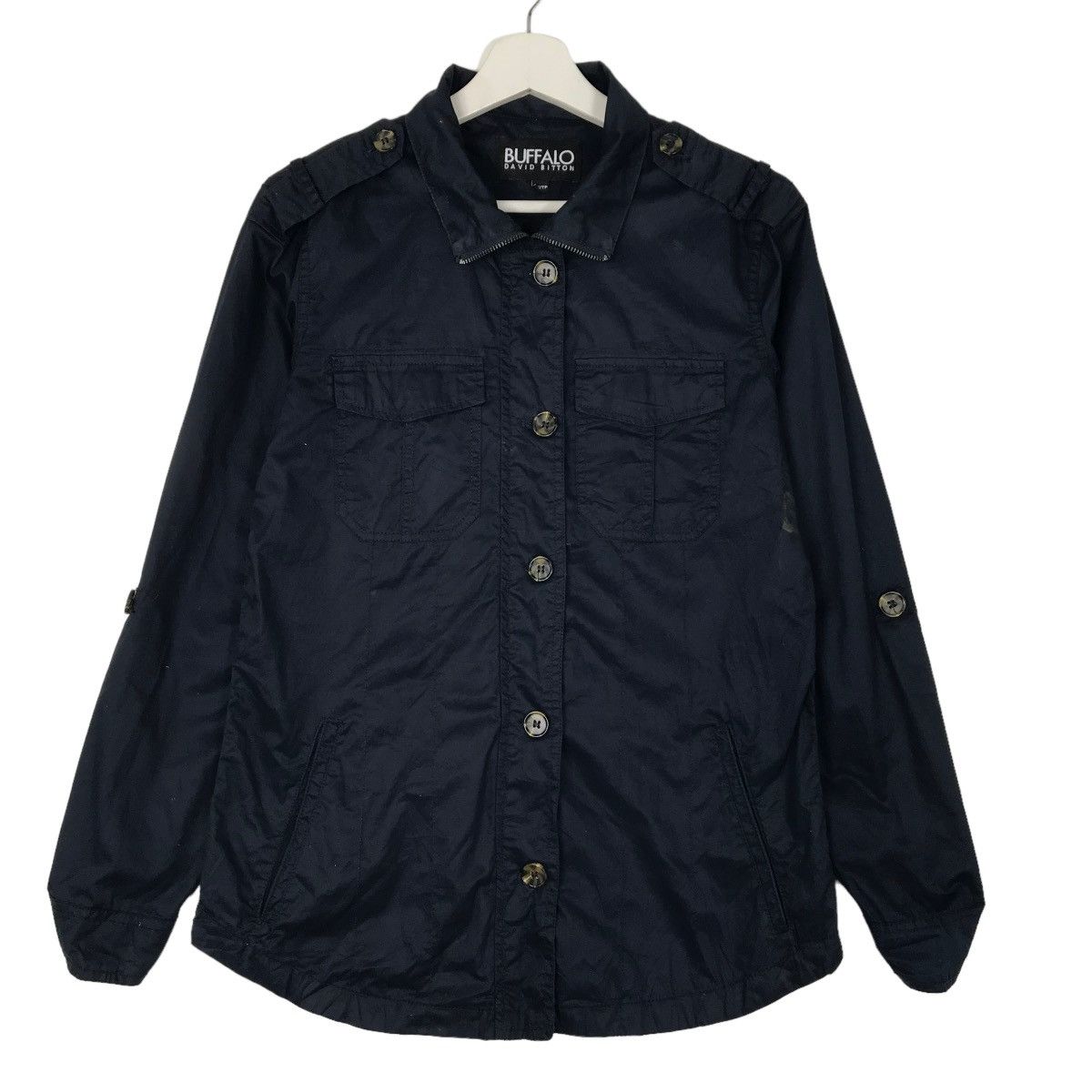 Buffalo David Bitton 💥 BUFFALO DAVID BITTON SHIRT ZIPPER JACKET Size US XS / EU 42 / 0 - 1 Thumbnail
