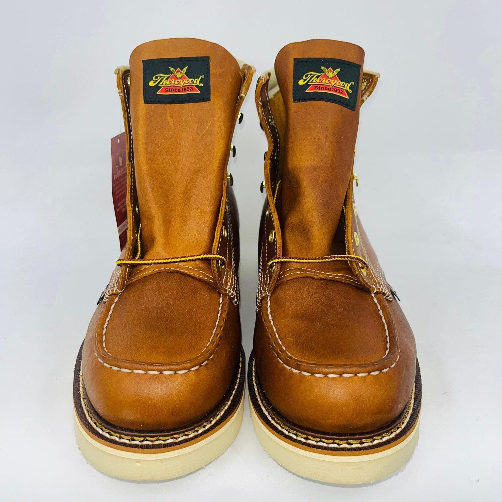 THOROGOOD MENS SLIP-RESISTANT 6 MOCTOE WORK BOOTS SIZE 11.5